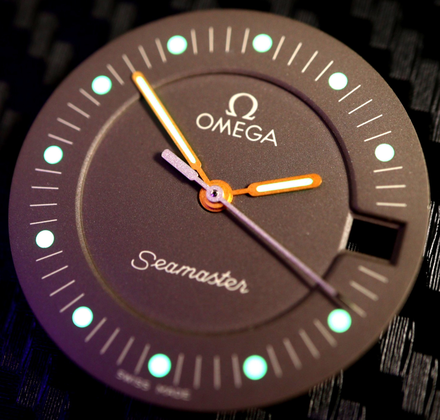 OMEGA SEAMASTER POLARIS Cal. 1430 ETA 255.411 Swiss Watch Dial & Hands 24MM
