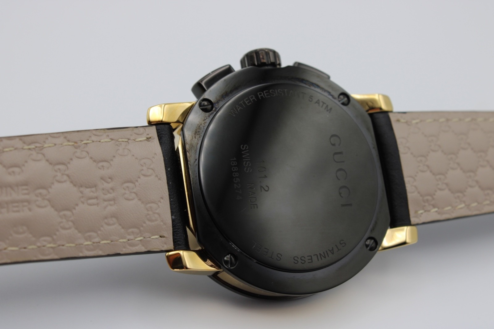 GUCCI G-Chrono YA101203 Black Dial Men’s Watch 44mm