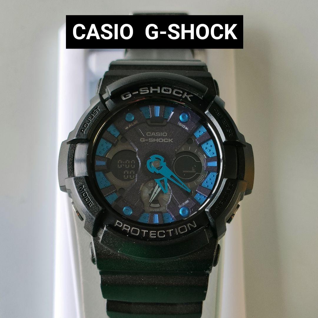 CASIO G-SHOCK Watch GA-200SH Blue