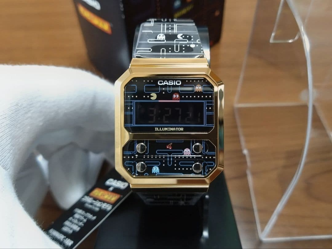 Casio A100WEPC Pac-Man Collab Limited Edition Vintage Retro Watch