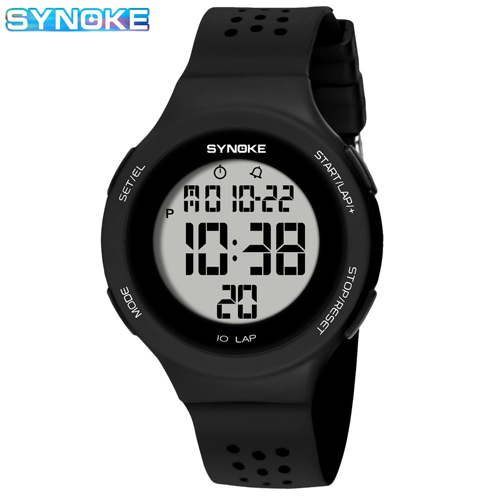 Waterproof Watches LED Digital Watch Alarm Watch Boys Girls Sports Kids Children