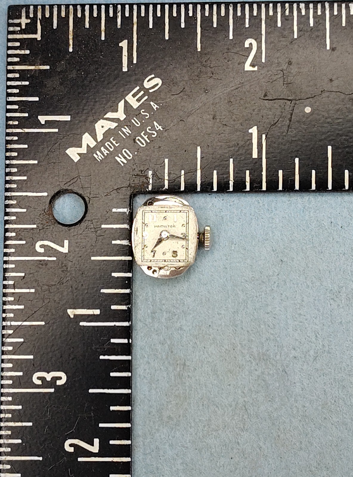 M17 Womens Hamilton Art Deco 756 Manual 19J Vintage Old Watch Movement Parts lot