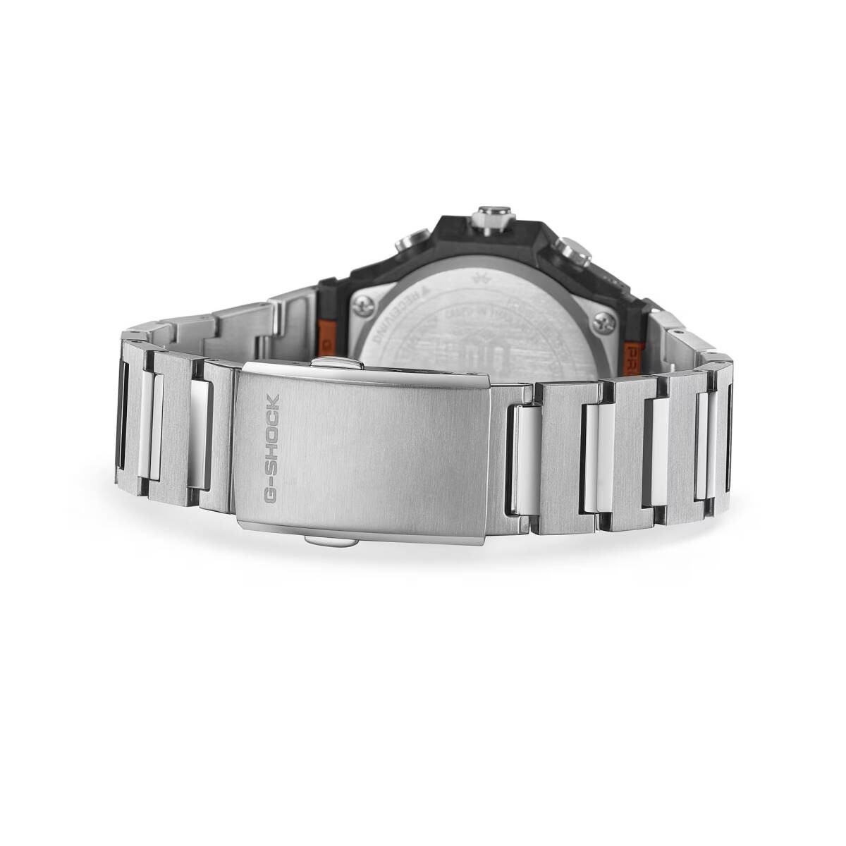 CASIO G SHOCK G STEEL GST B1000D 1A Bluetooth Mobile Link Function Metal Silver