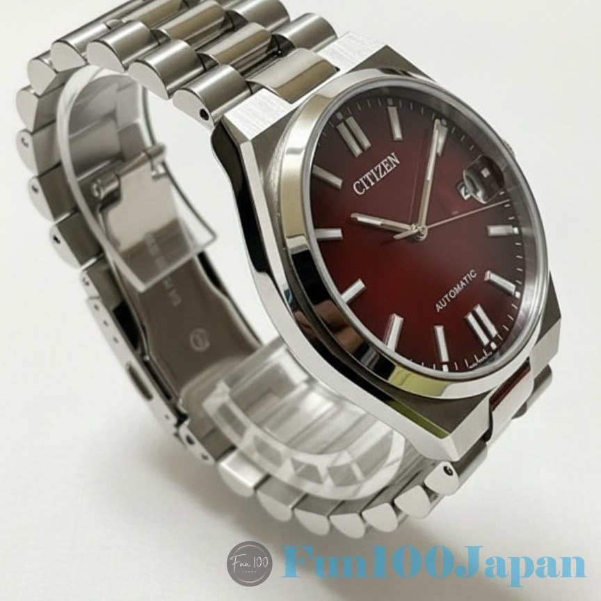 Citizen Tsuyosa Collection NJ0150-56W SS Automatic Red Men’s Wristwatch