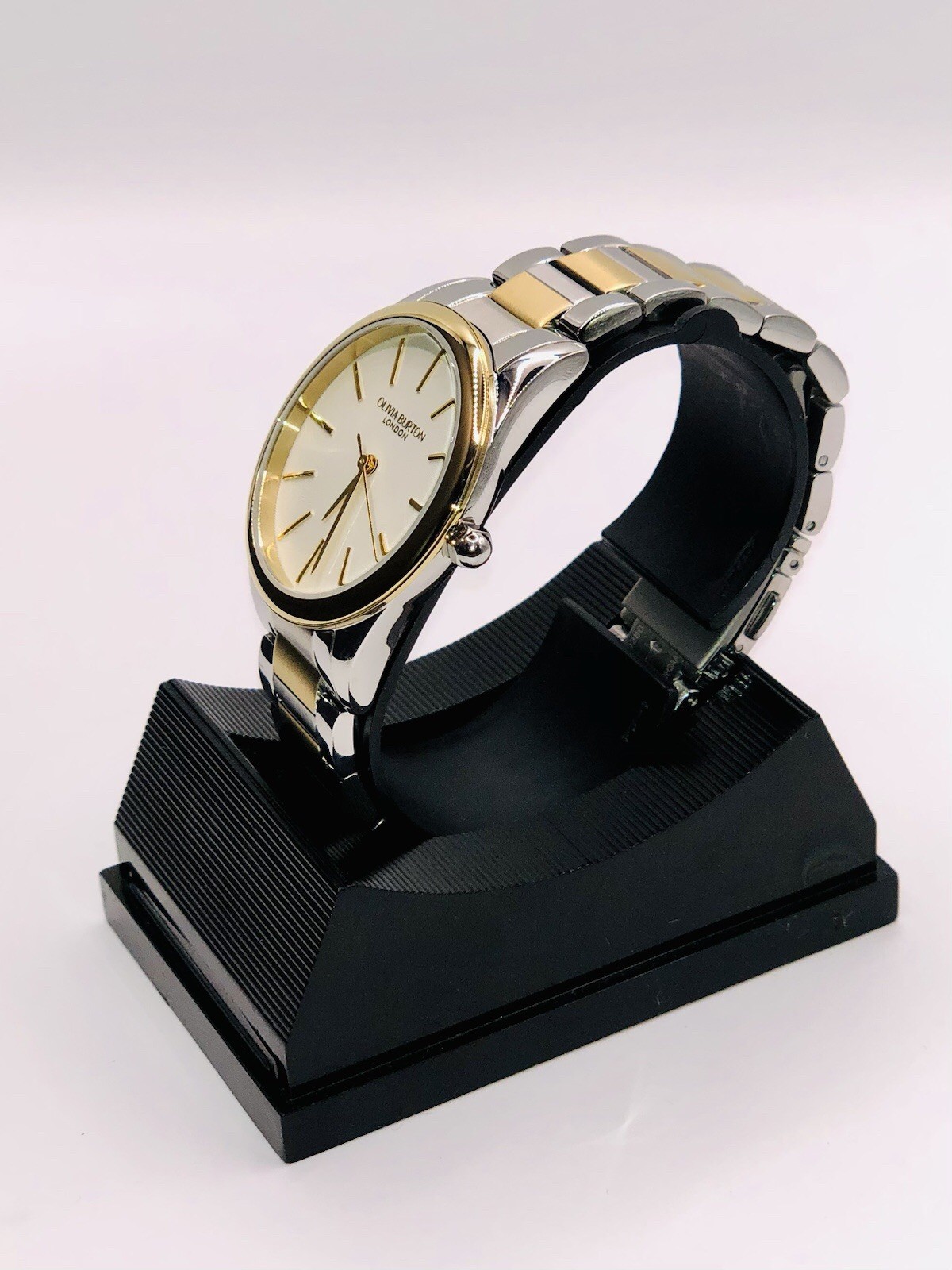 Olivia Burton Classic Glowful Two-Tone Bracelet Watch~Note: 6.25mm Bracelet 🔋✅
