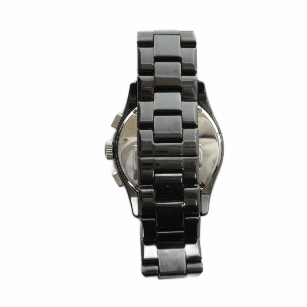 Emporio Armani AR-1400 Men’s Quartz Chronograph Black Steel 35mm Watch