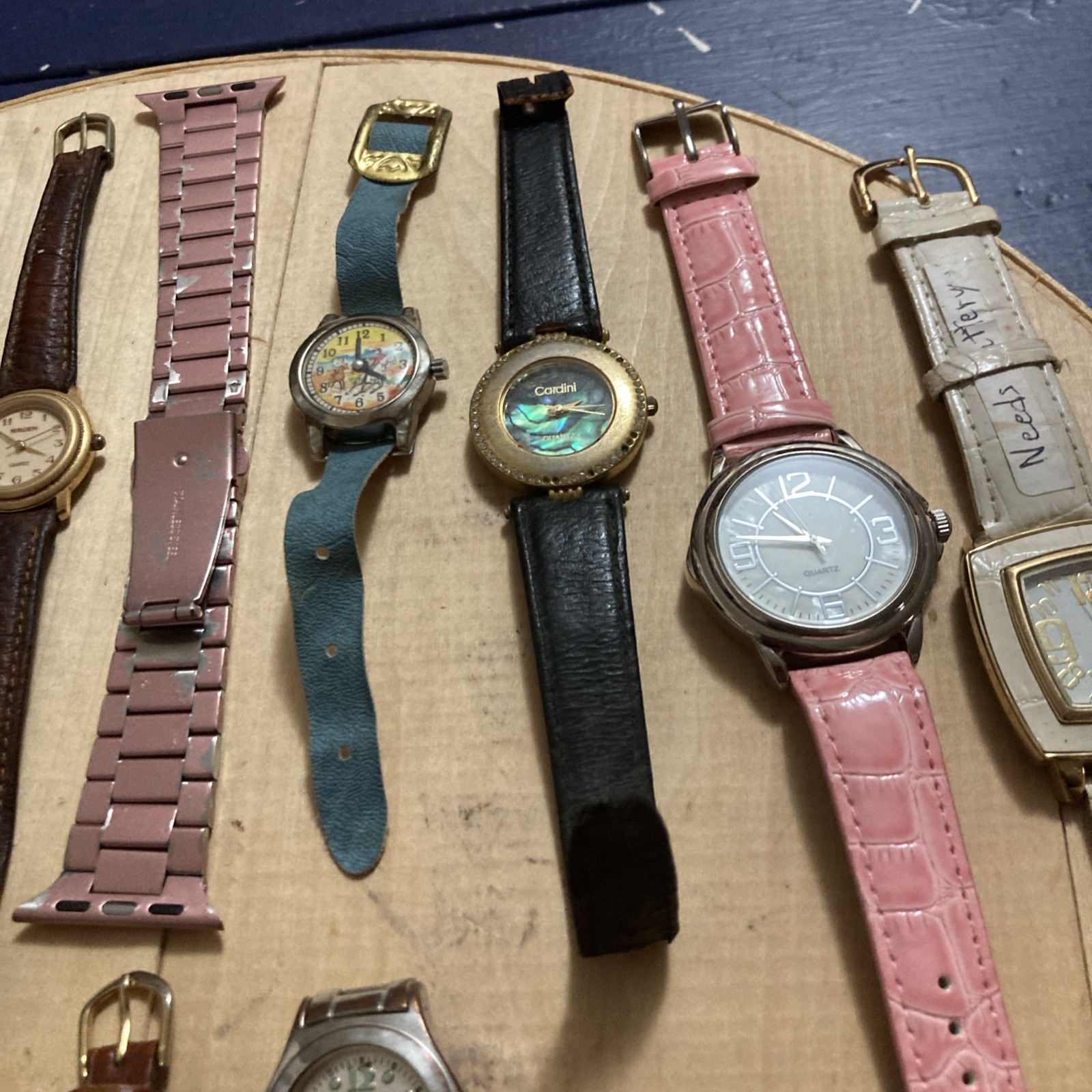 Vintage Watch Lot Untested, Various Brands