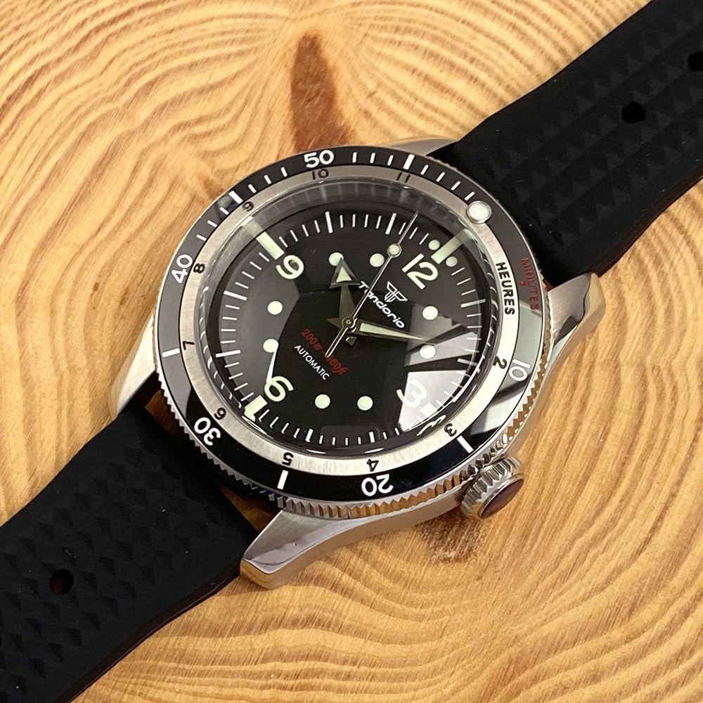 20ATM Diver Tandorio 40mm Retro Sapphire Automatic NH35A Miyota8215 Men Watch