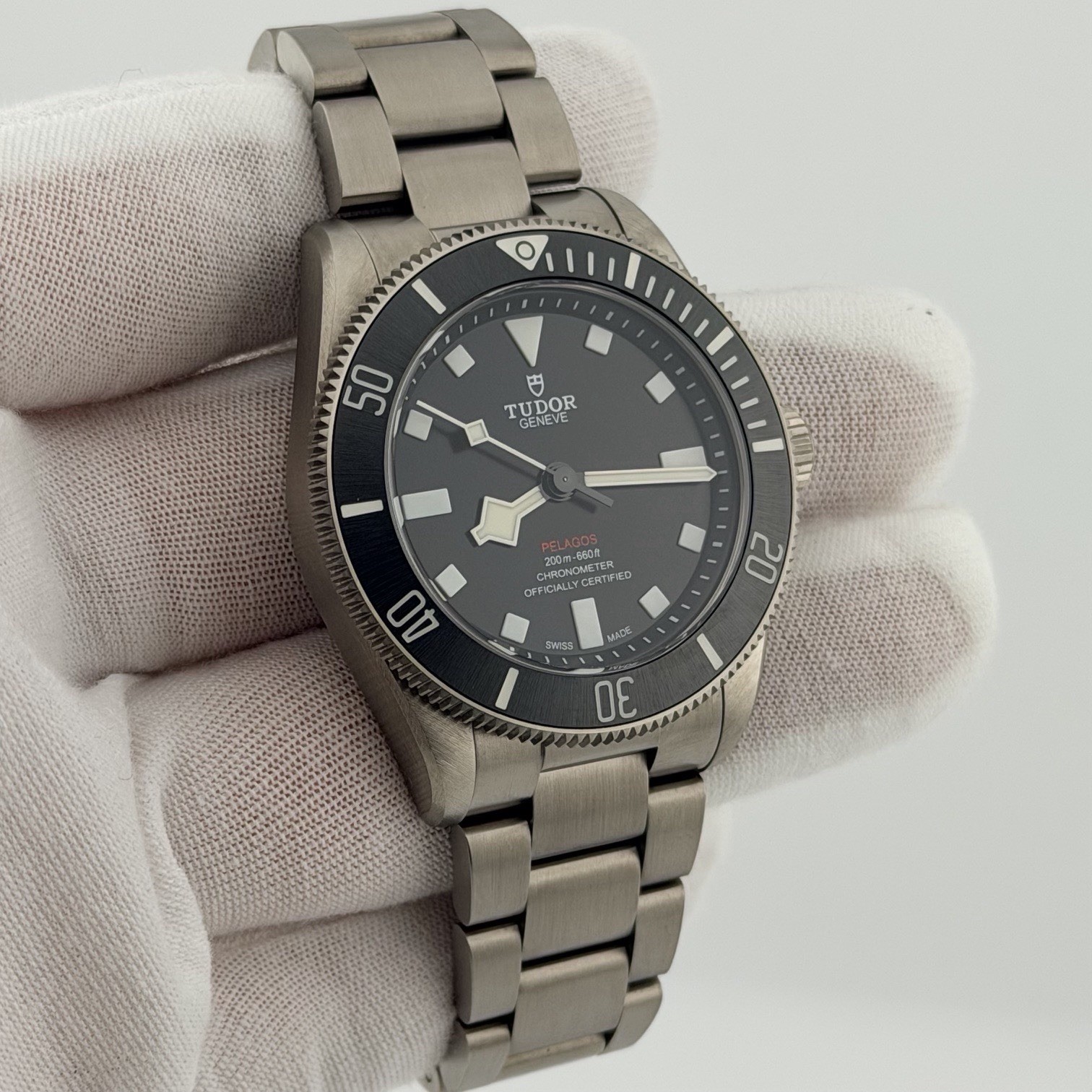 2025 Tudor Pelagos 25407N 39mm Black Dial Black Bezel Titanium Box Paper