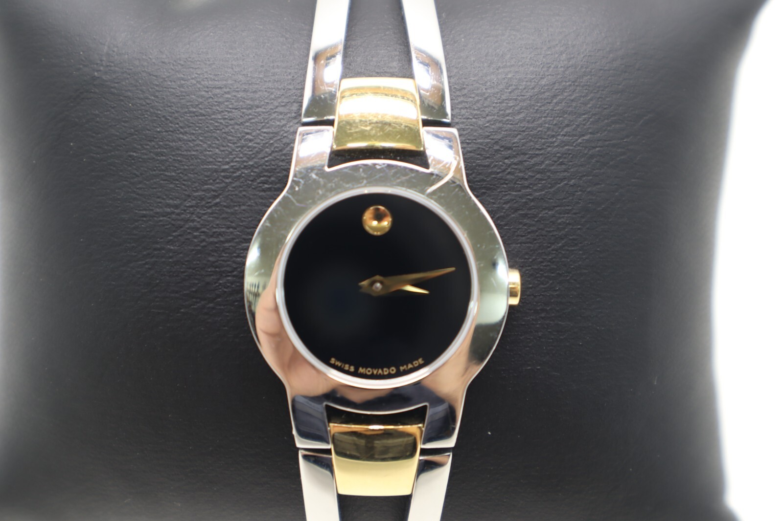 Movado Women’s Watch Amorosa Black Dial Swiss Quartz 24mm