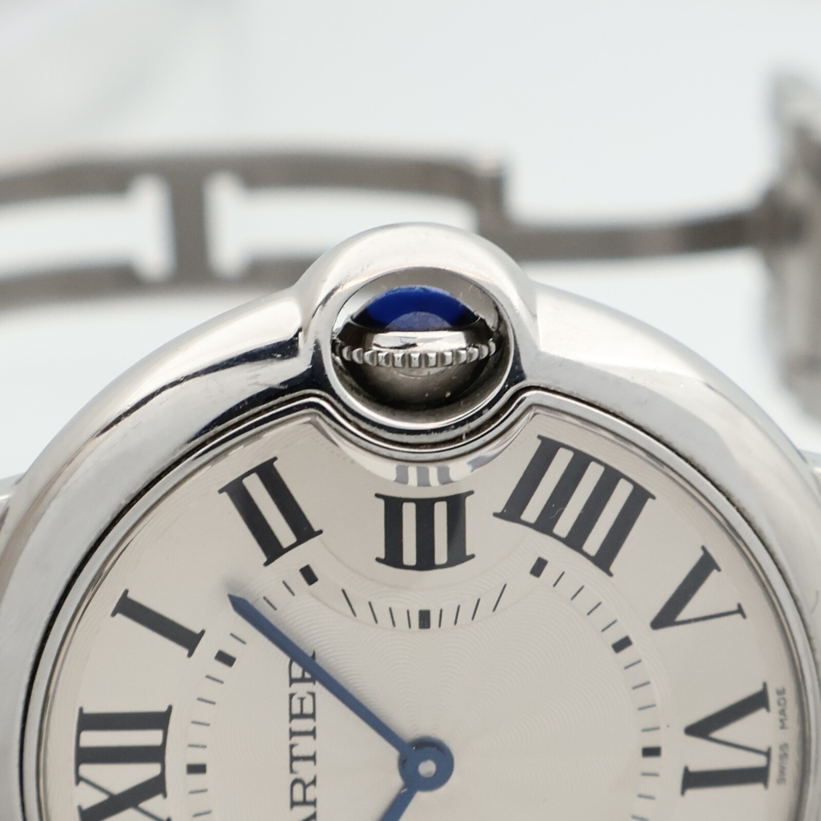 CARTIER Ballon BleuW69011Z4 Automatic Watch Stainless Steel Silver