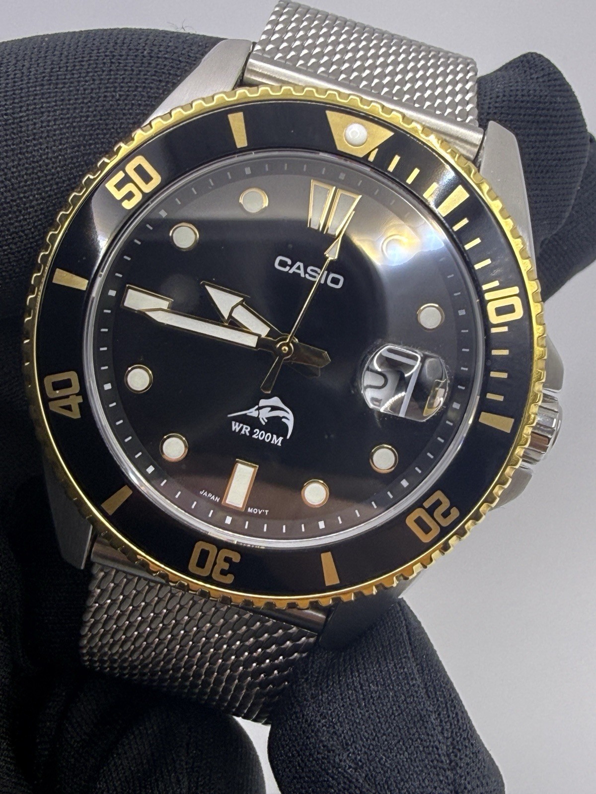 Casio Duro – MDV106 – Upgraded Sapphire Crystal & Milanese Bracelet/