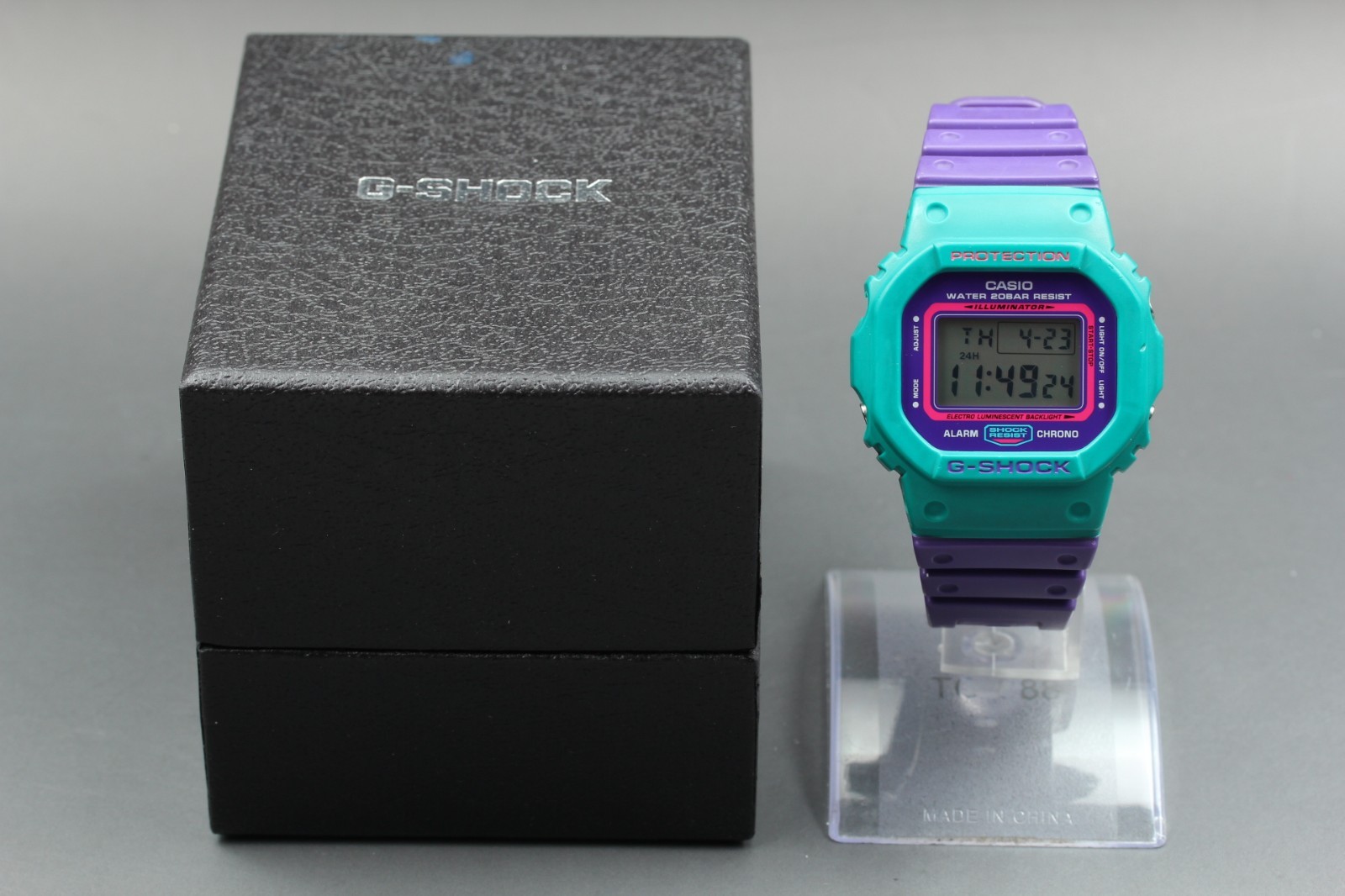 [NEAR MINT] CASIO G-SHOCK DW-5600TB Throwback Colors Digital Mens Watch JAPAN