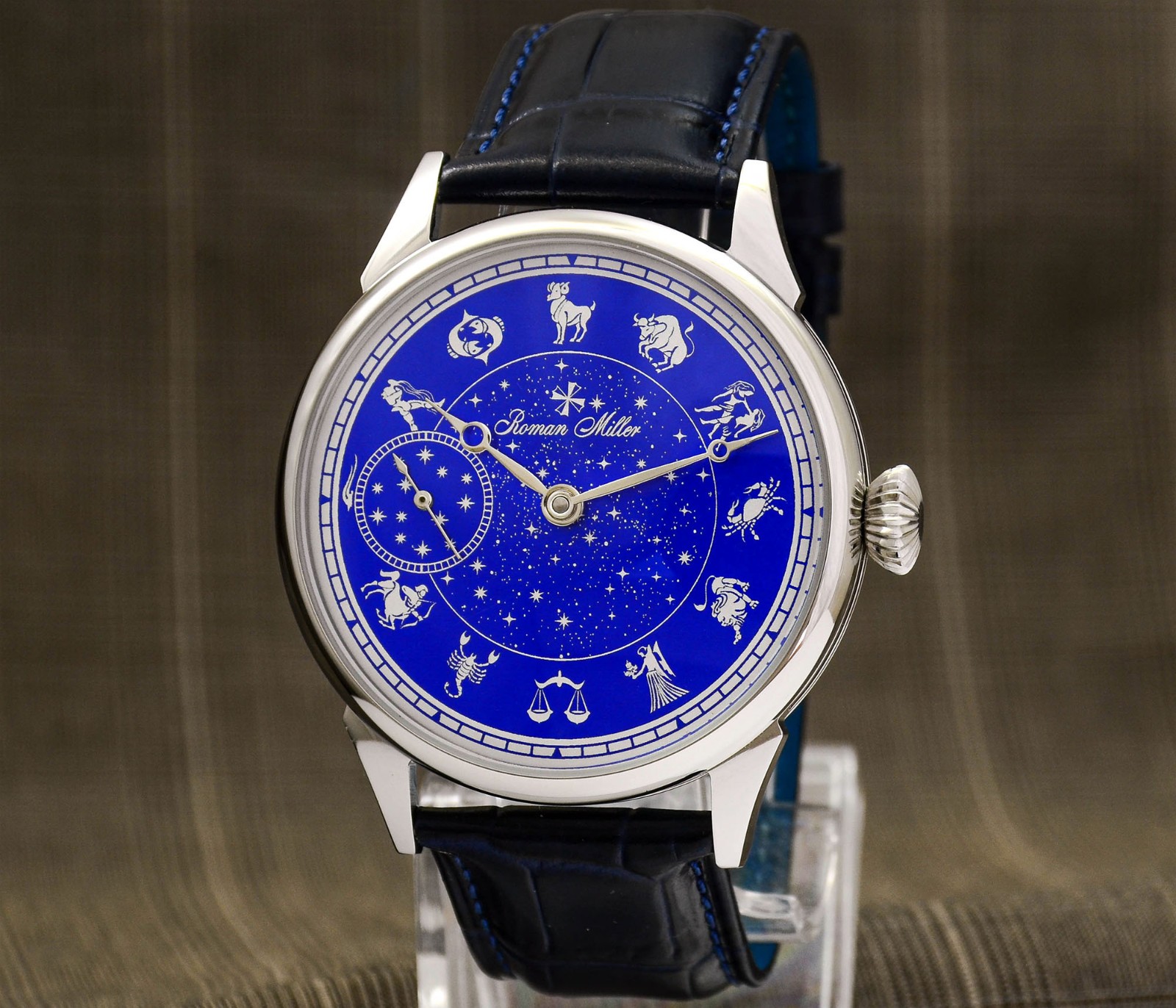 Dress Watch Zodiac Signs Man Wrist Watch Classic Marriage Watch Roman Miller