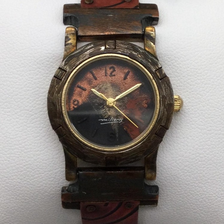 WatchCraft by Milieris Limited Edition Artisan 26mm Watch New Battery 6.5″