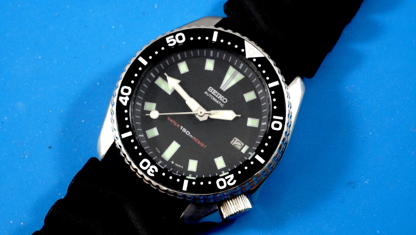 Serviced Seiko SCUBA DIVER’s 150m Automatic Vintage ’94 Men’s Watch 7002-7000