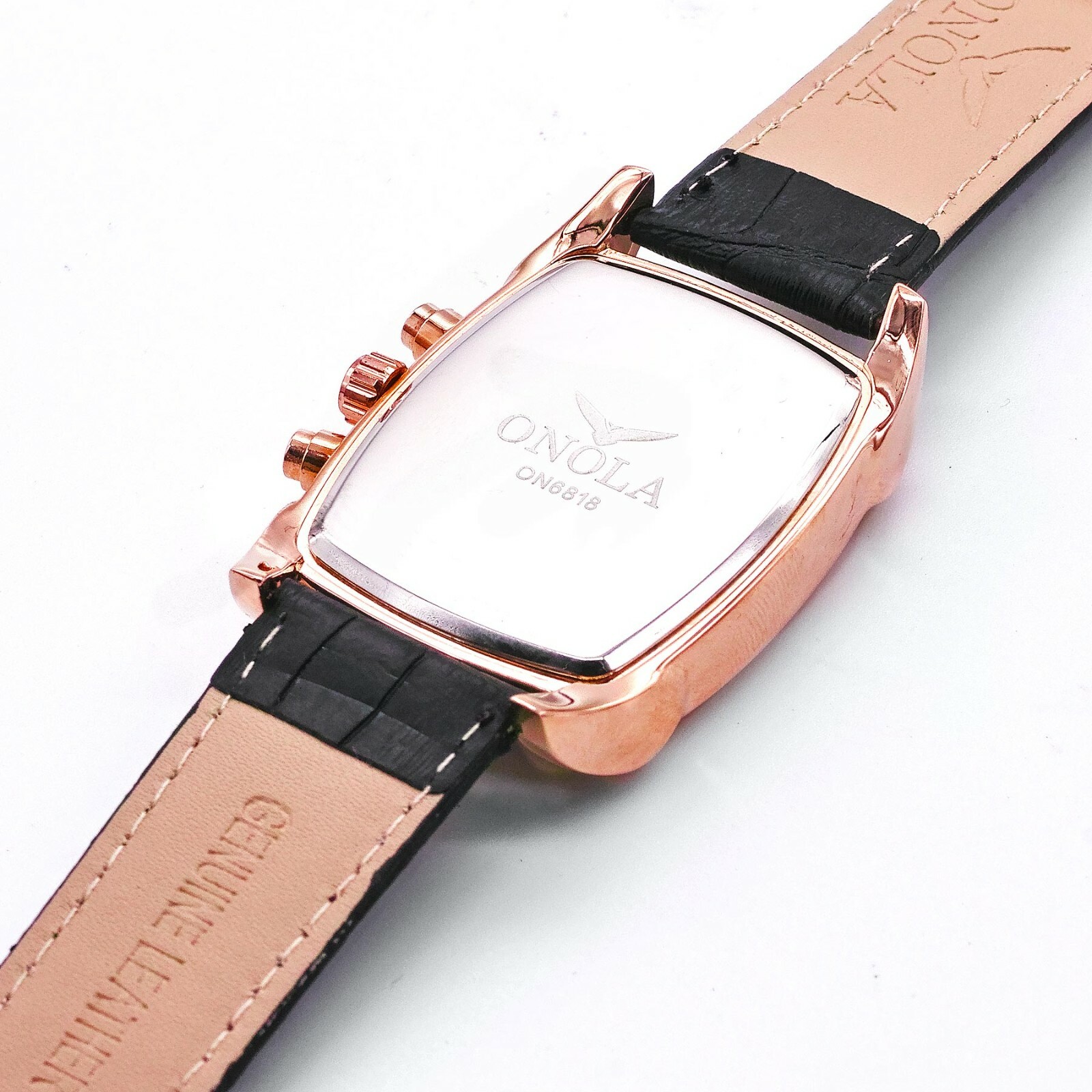 Watch CHRONOLOGIST Gold, White, Black. USA Shipping NEW STYLE Great Retro Look