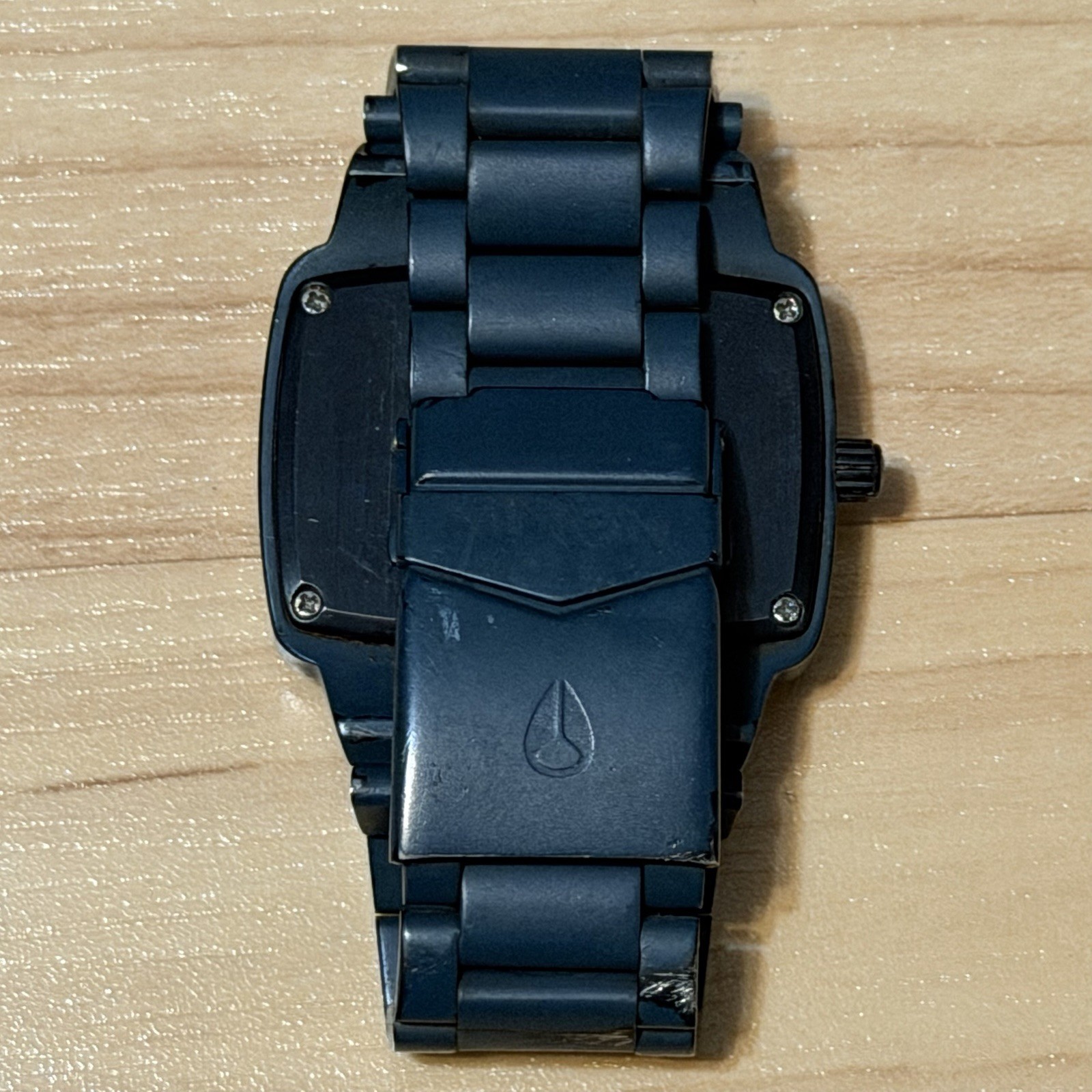 Nixon The Player «Yes It’s Real» GUNSHIP Blue Men’s Analog Surf Watch RUNS READ