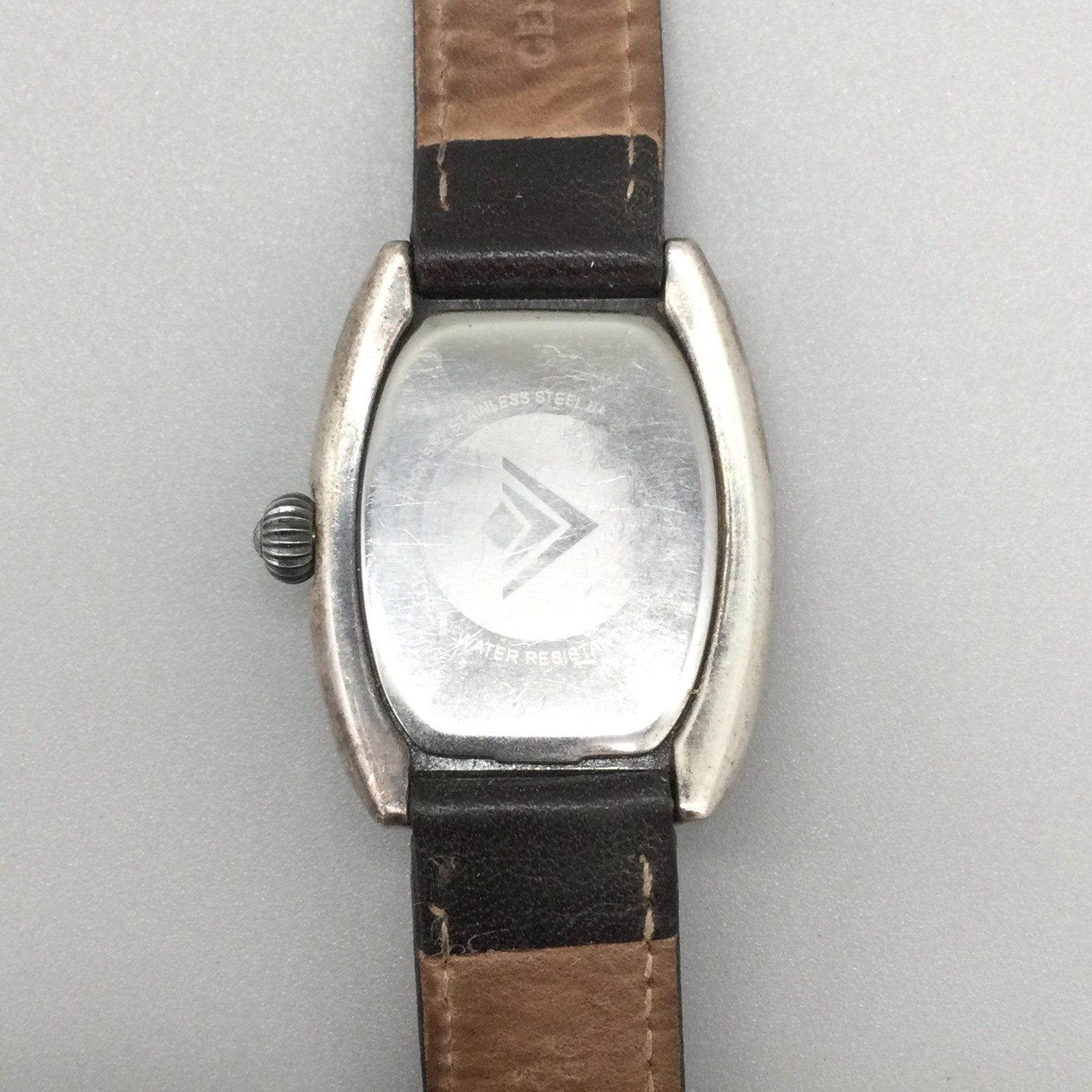 Silpada Designs Womens Watch 30mm Cream Dial Brown Leather Wrap Band New Battery