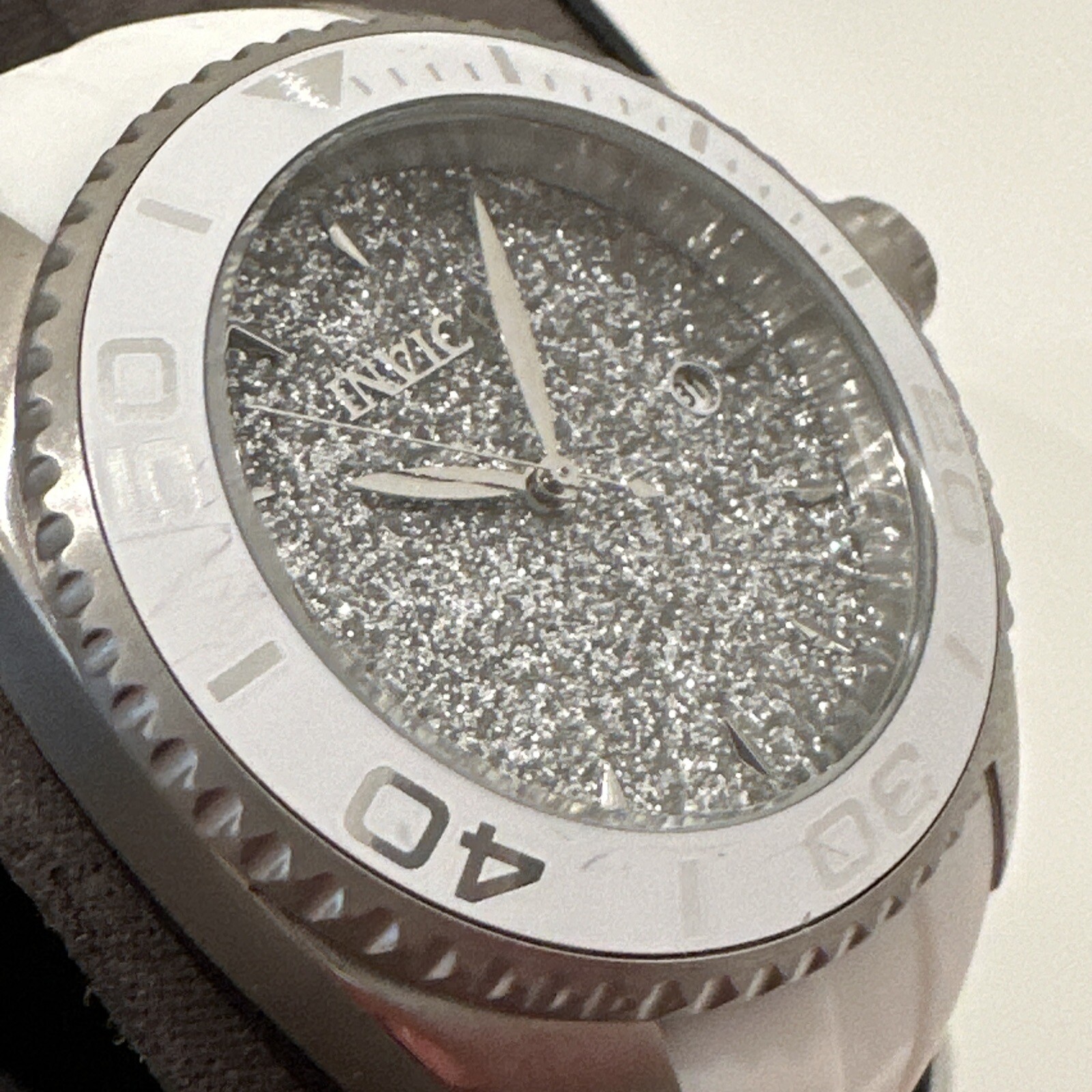Invicta Angel Glittery Silver Dial Ladies Watch 22702