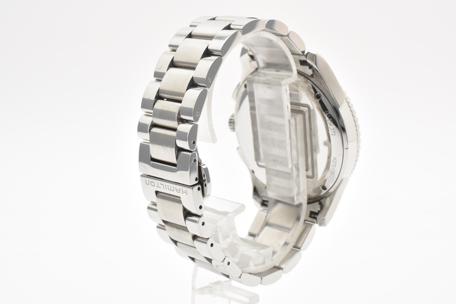 [ MINT w/Box ] Hamilton H375120 Jazzmaster Black Silver Men’s Quartz Watch JAPAN