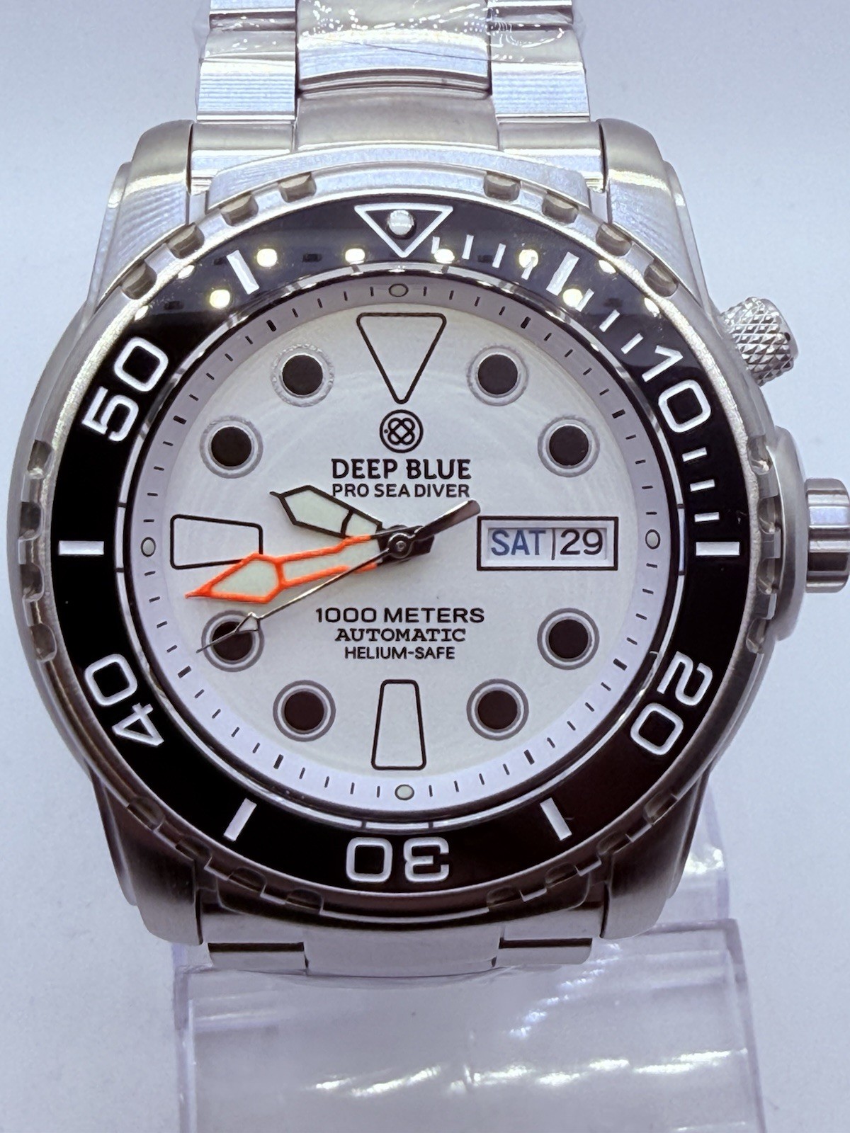 Deep Blue PRO SEA DIVER 1000M AUTO DIVE WATCH-GREEN FULL LUME DIAL/NEW‼️