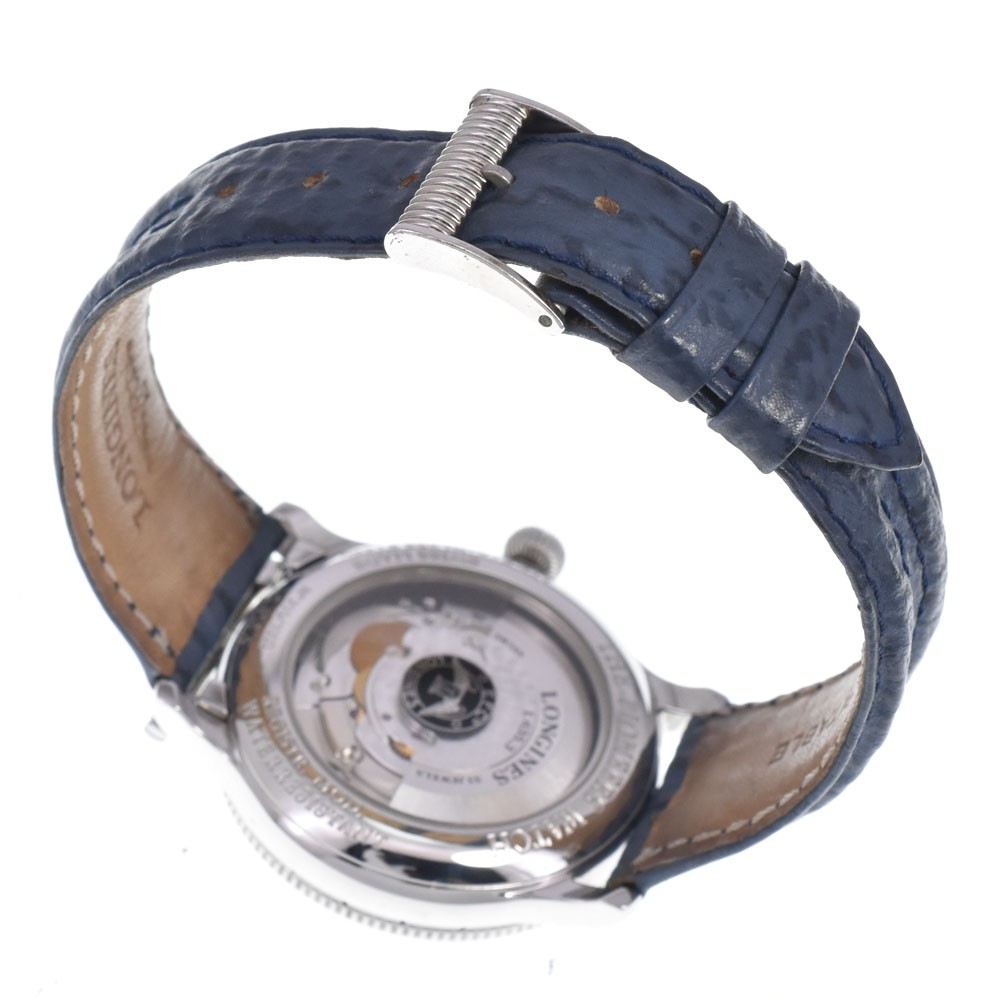 with paper LONGINES Lindbergh Hour Angle L2.610.4 Automatic Men’s Watch M#148711