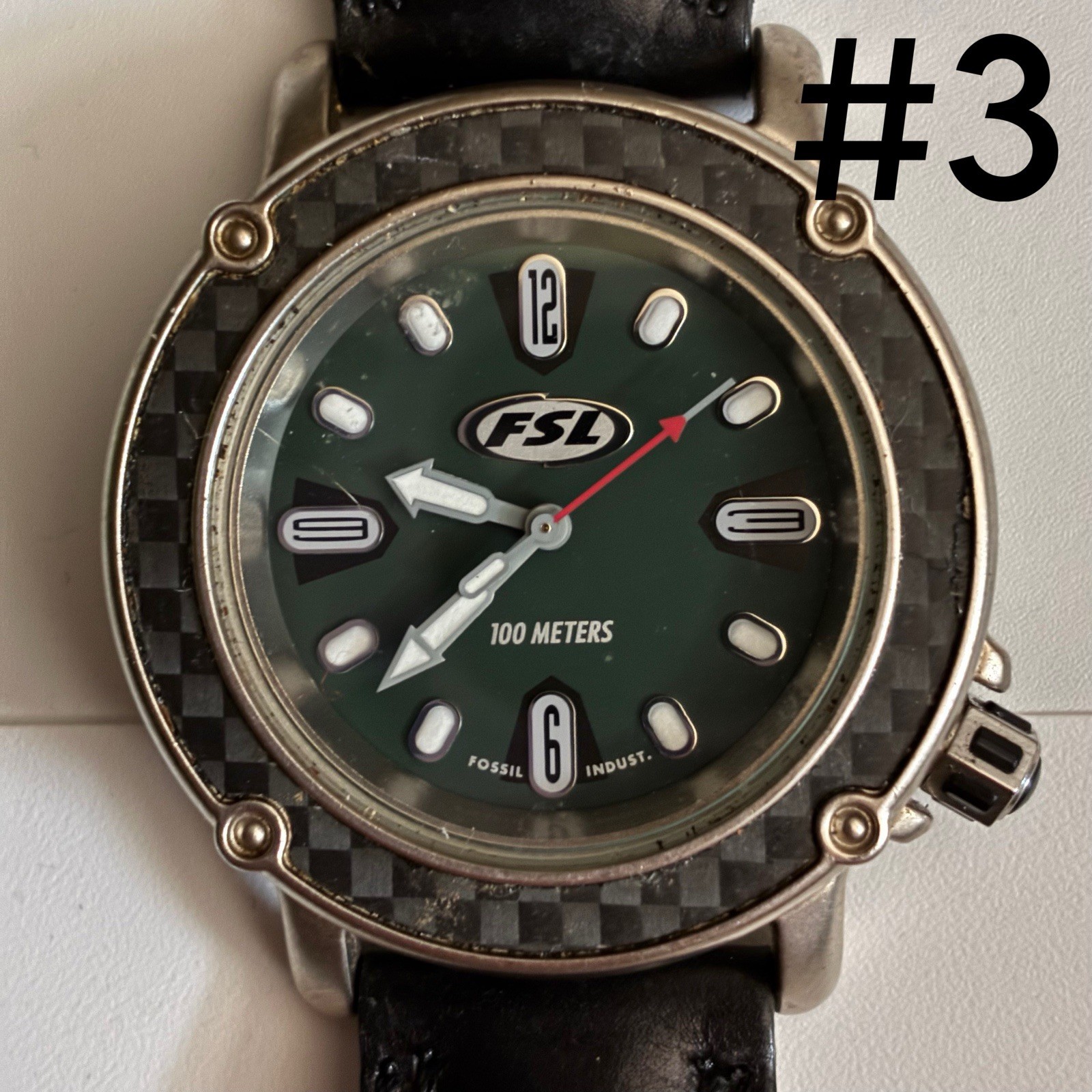 4 Vintage Fossil Watches