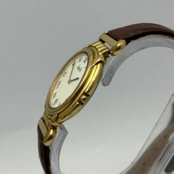 JEAN D’EVE Quartz White Roman Dial Vintage Unisex Watch SBZ186ABR8(SS)