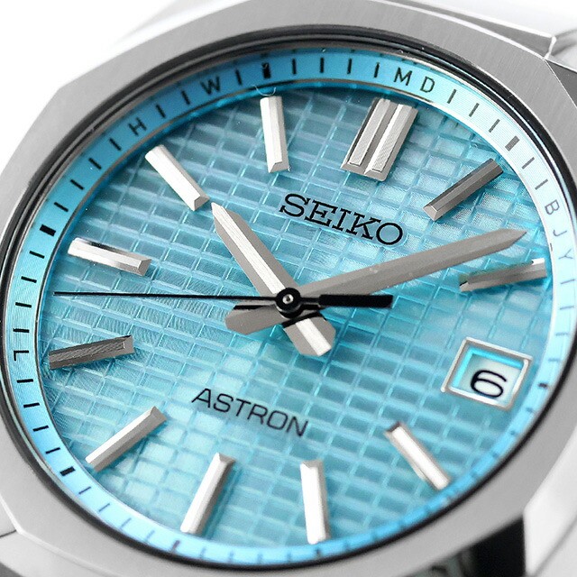 Seiko Astron SBXY103 Quartz Blue Dial 36mm Watch
