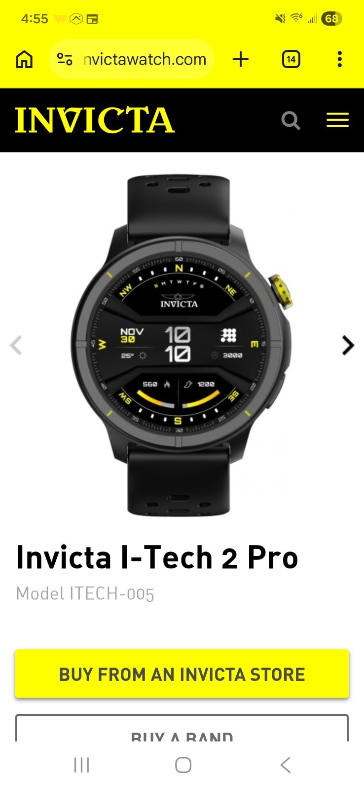 Invicta I-Tech 2 Pro (ITECH-005)