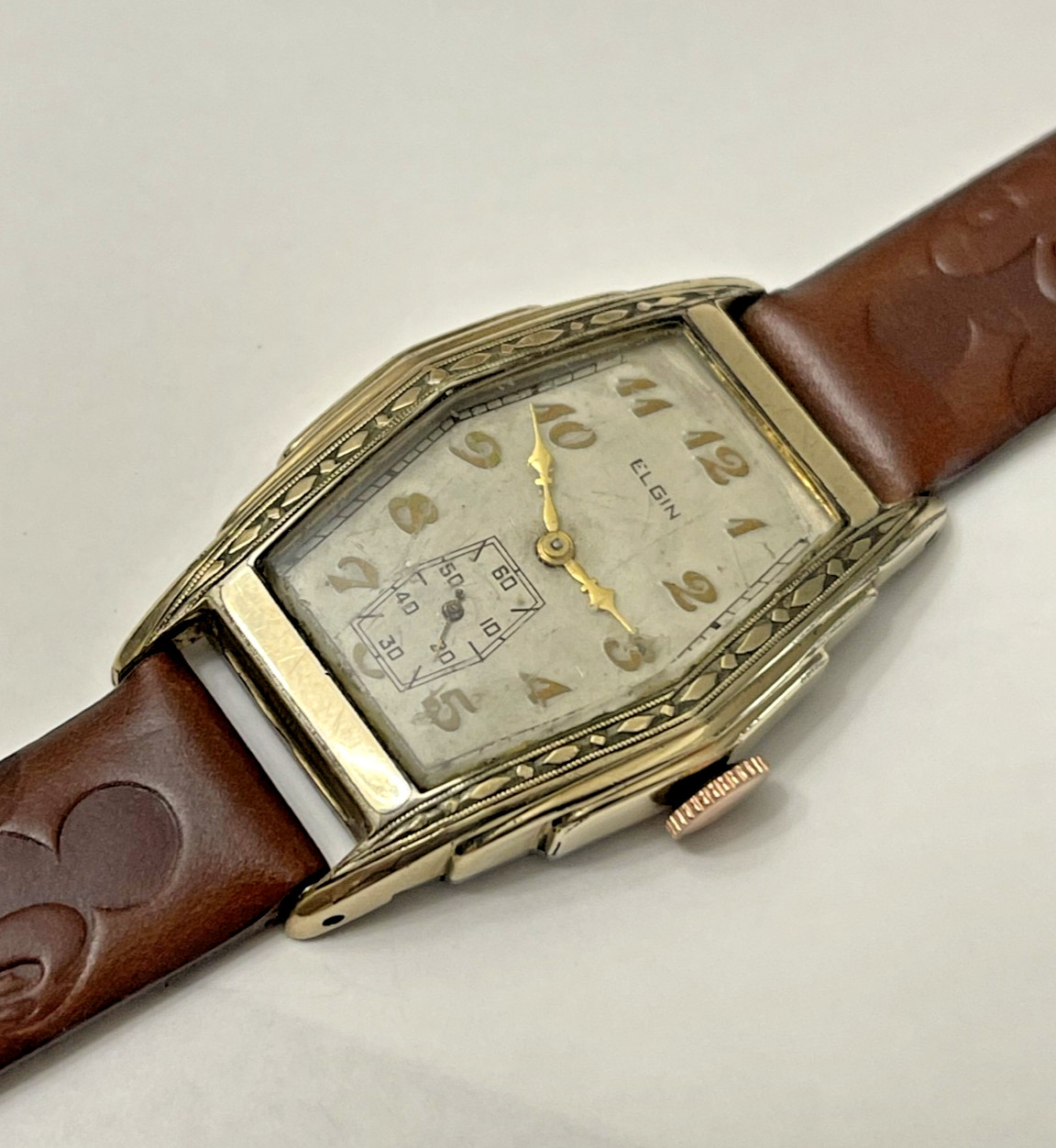 Vintage Art Deco Elgin Tank Wristwatch – Circa 1926