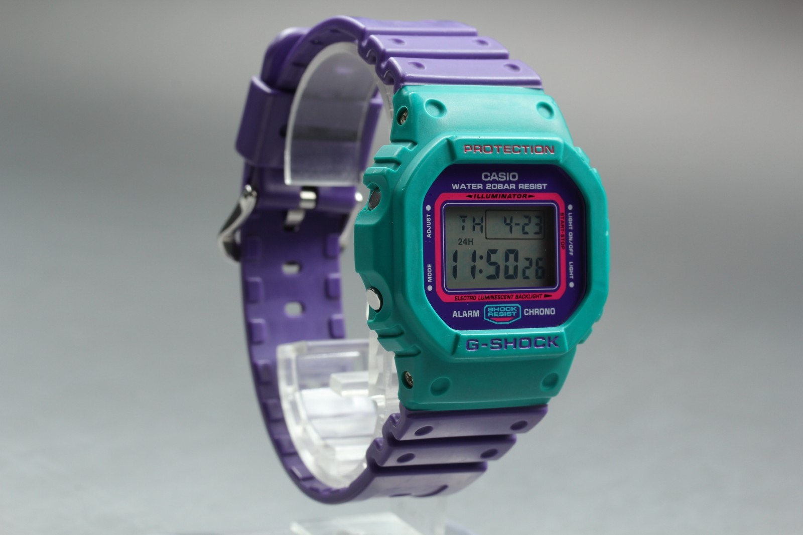 [NEAR MINT] CASIO G-SHOCK DW-5600TB Throwback Colors Digital Mens Watch JAPAN