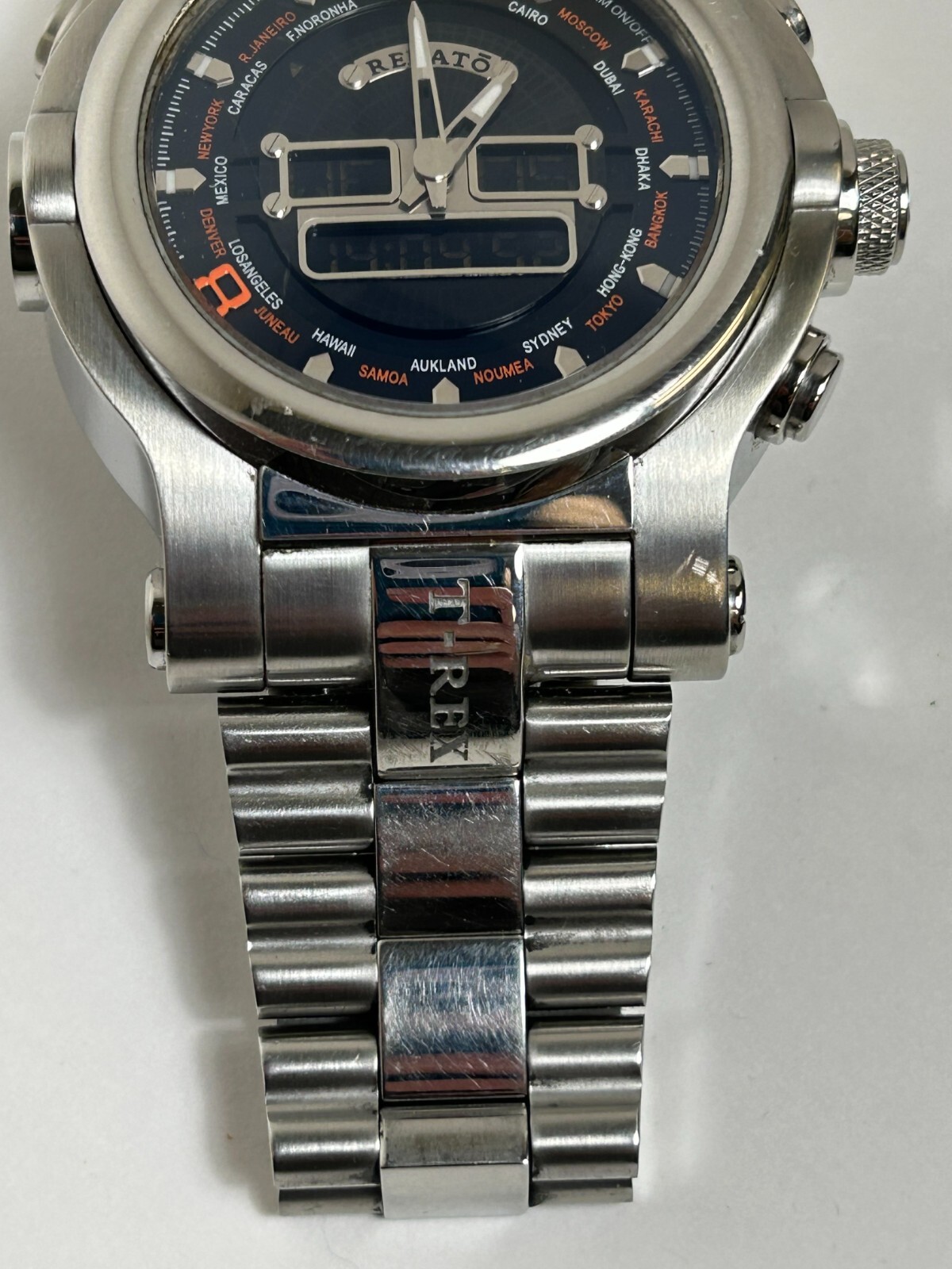 Renato T-Rex Watch Limited Edition 56/60 Ana-Digi ISA 9003-7301