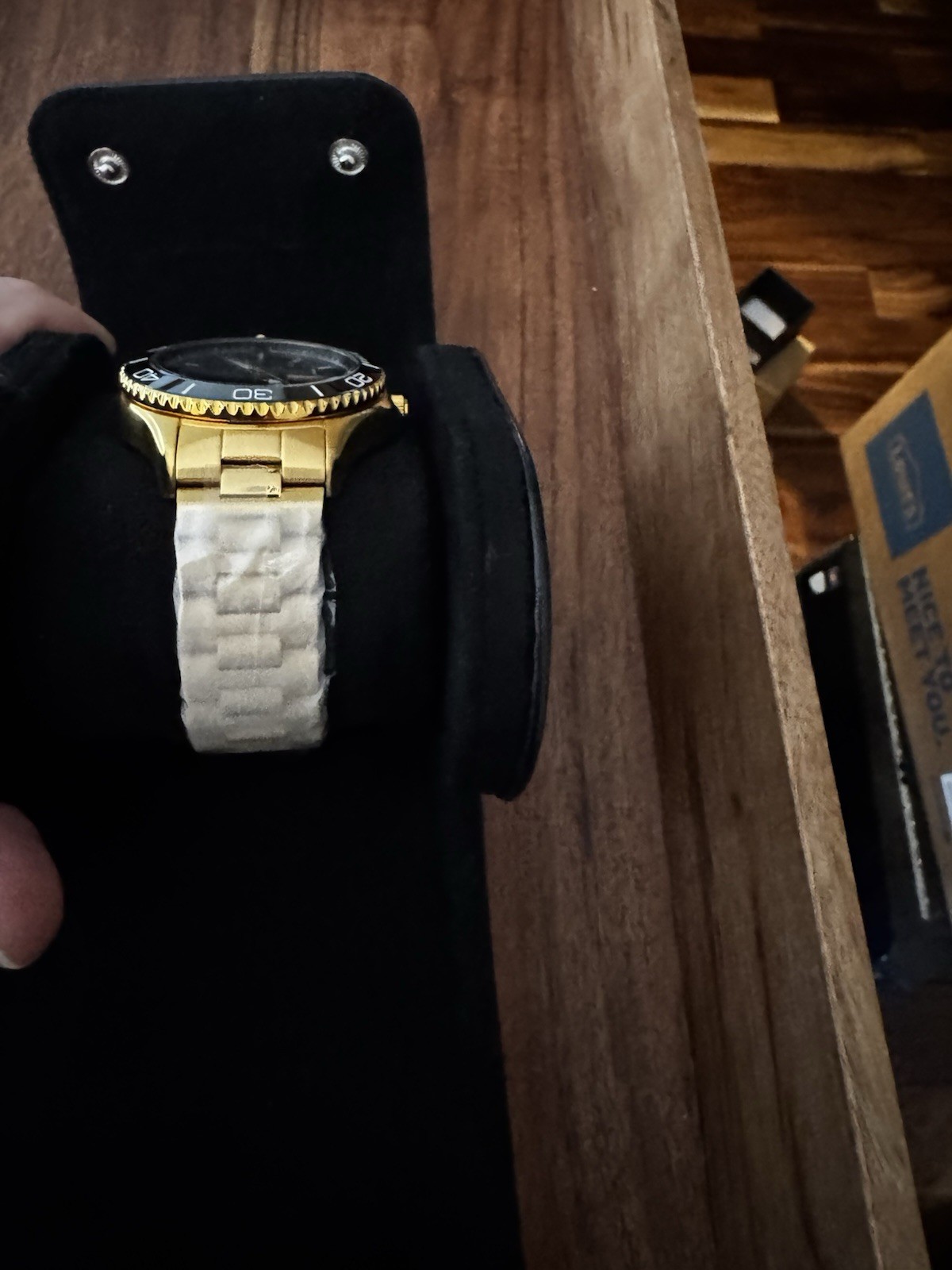 Trump Watch – Fight, Fight, Fight Onyx Gold- Limited Number Produced MAGA /1000