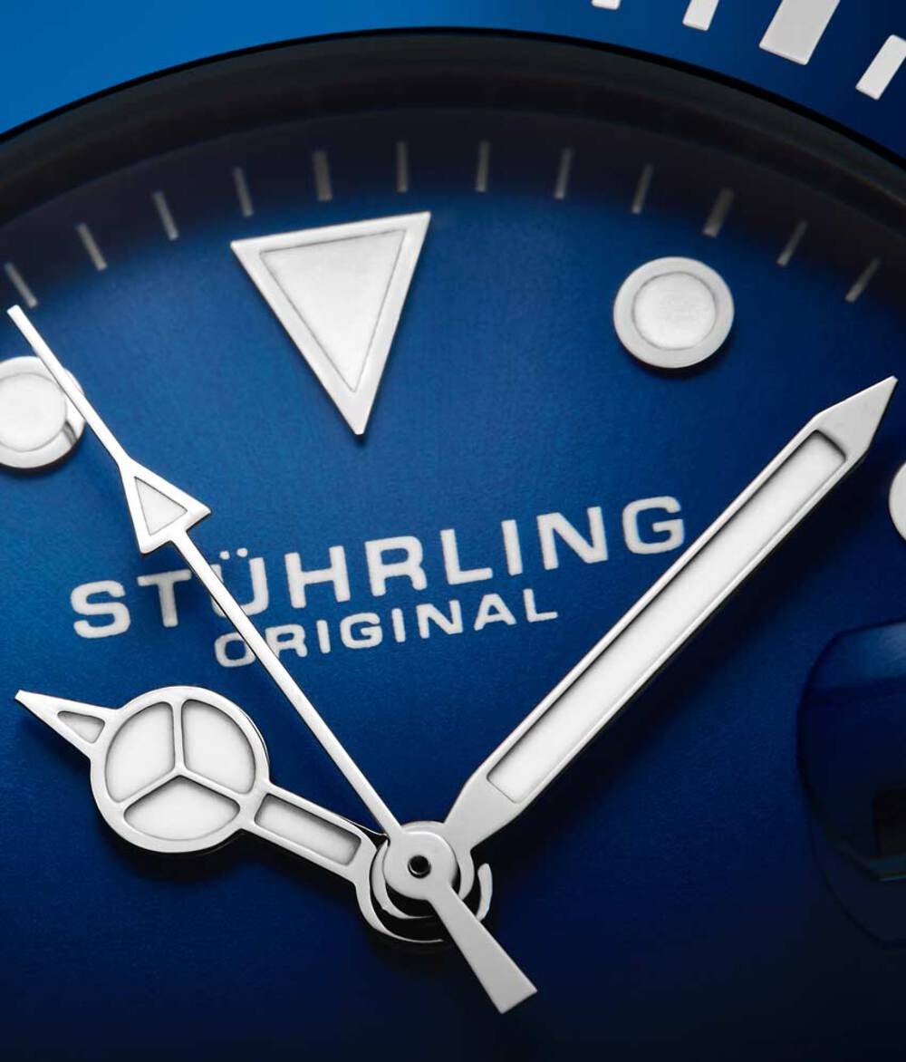 Aquadiver Blue Dial/ Silver Stainless Steel Blue | Blue Dial Wristwatch 792.02