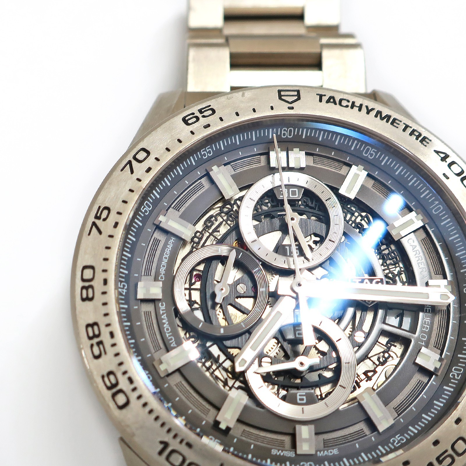 TAG Heuer CARRERA HEUER 01 CAR2A8A.BF0707 Automatic Men’s Watch #1450B