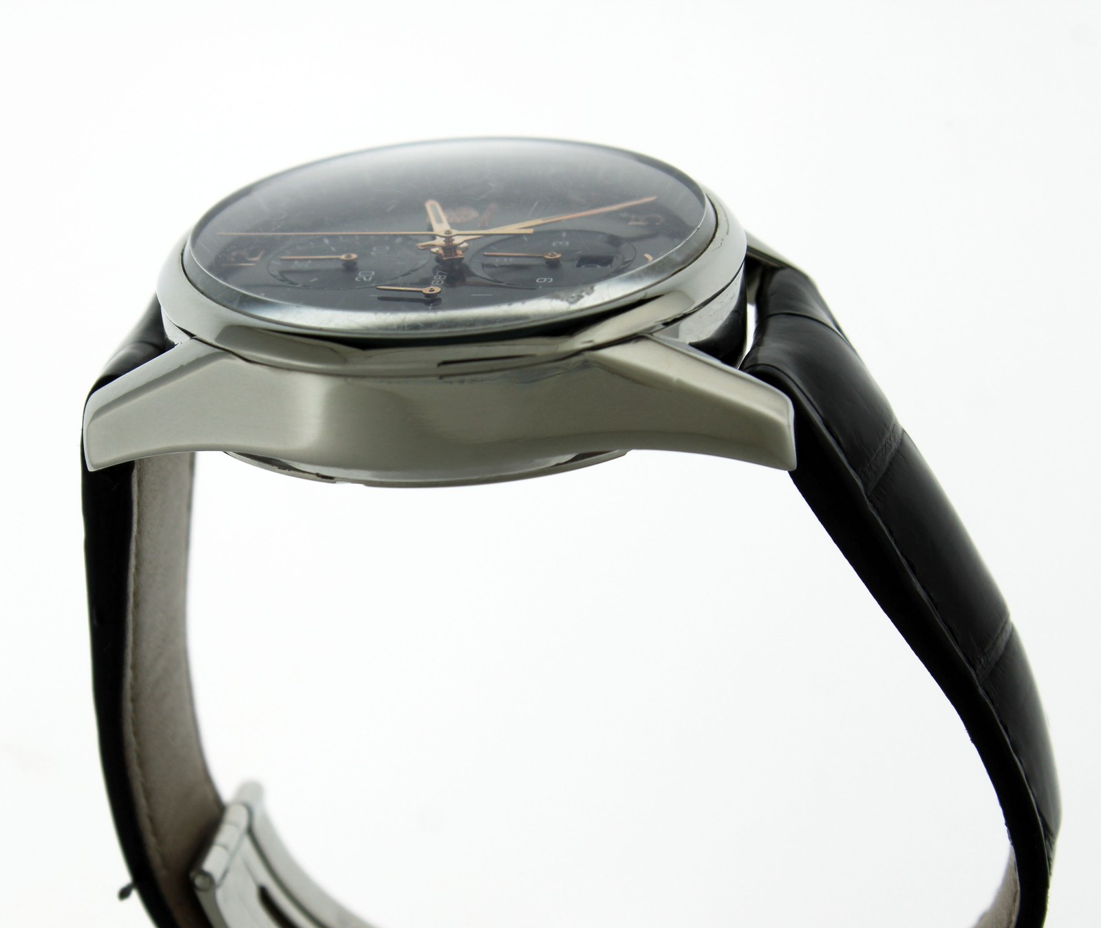 Tag Heuer Carrera Cal 1887 CR2014-0 43mm Steel Black Dial Automatic Watch