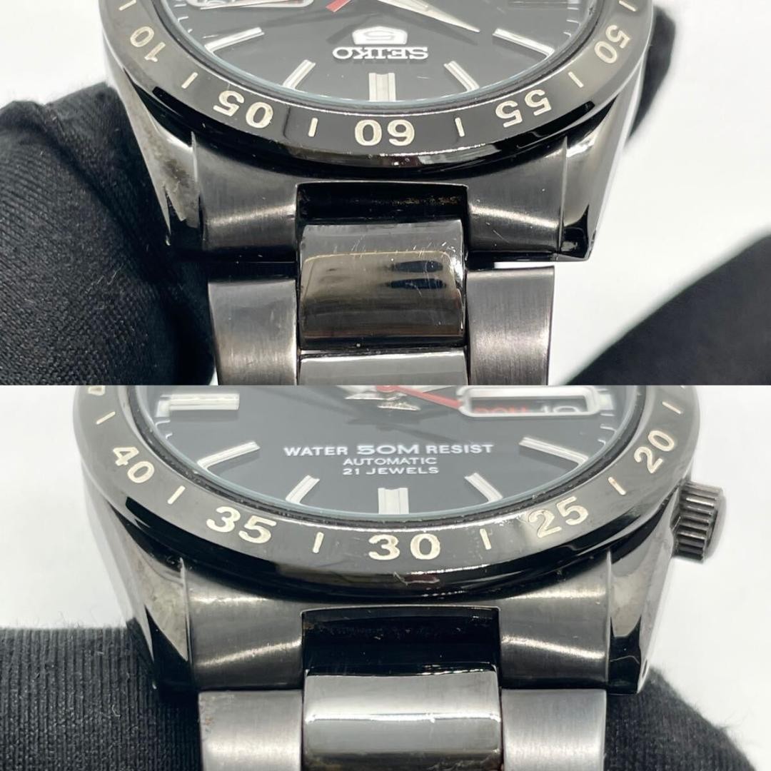 Seiko [Exhibition Caseback/Warranty Included] Black French Dial Day-Date W