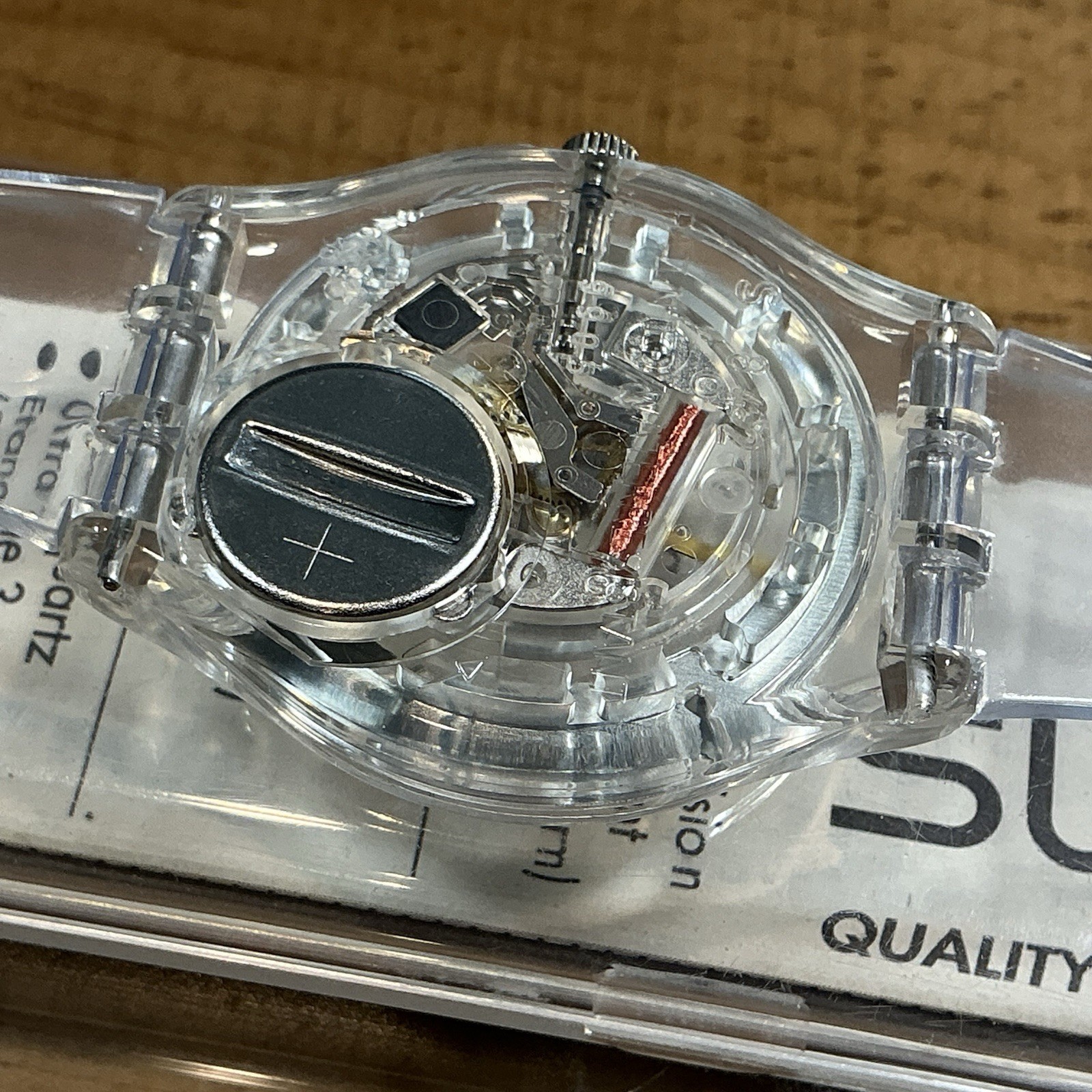 JELLY FISH STYLE – 1998 – CLEAR – NOS – 34mm
