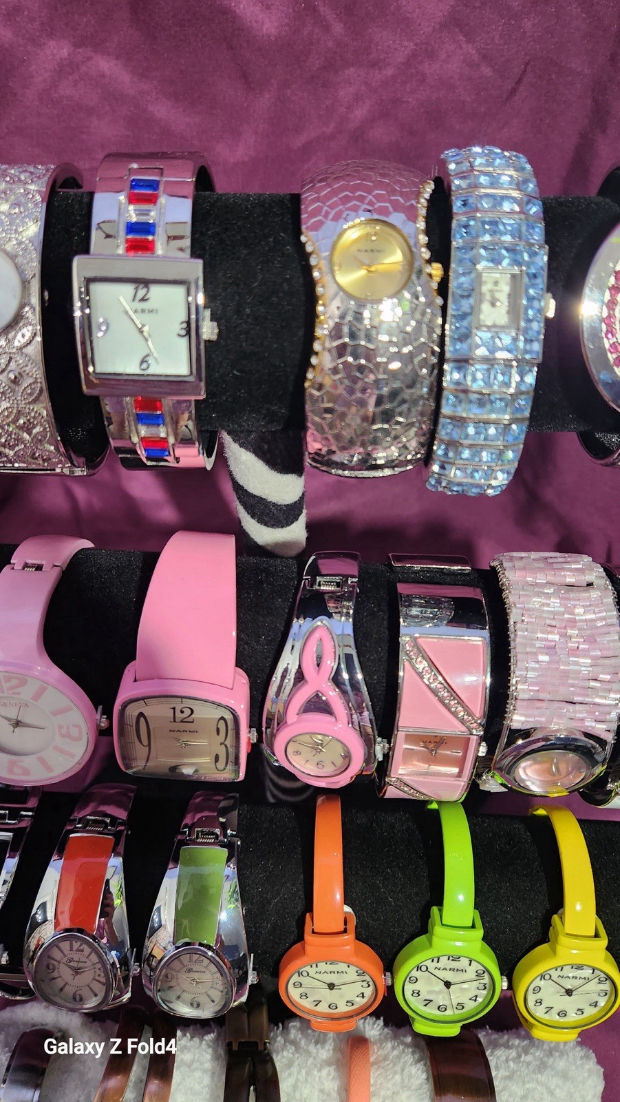 29 Of My Pink And Crazy Colorful Watches Only $1.63 Each Free Shipping