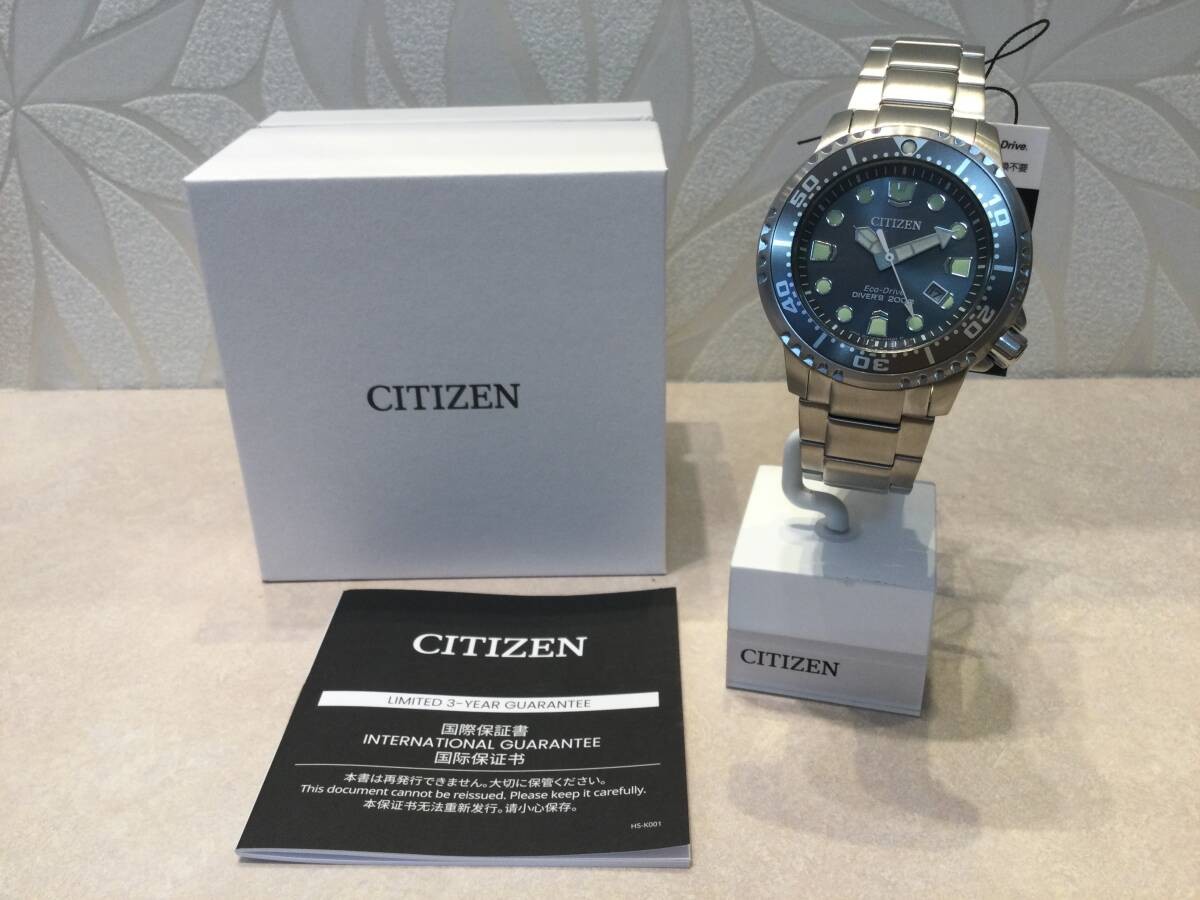New CITIZEN Diver’s Watch BN0167 50H Men’s Solar Wristwatch Black