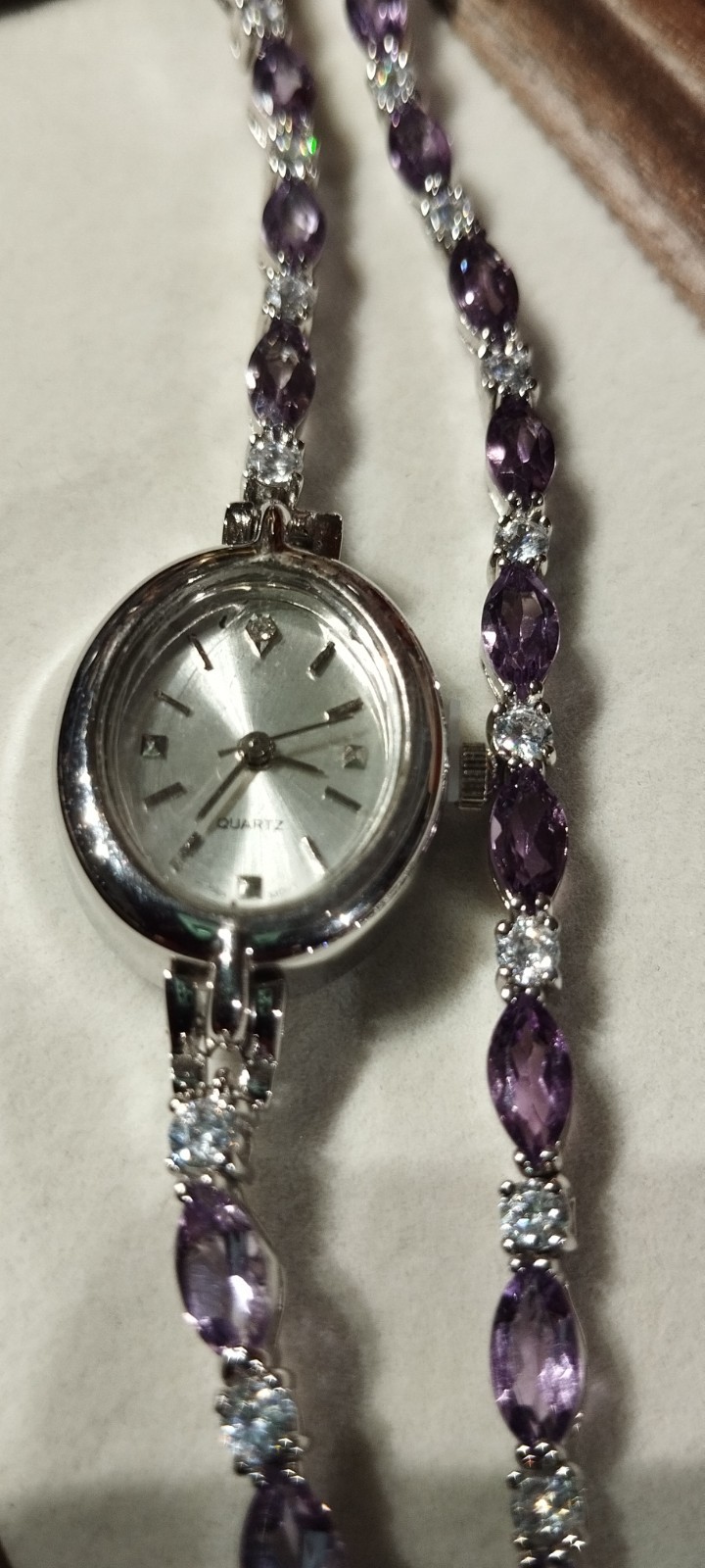 925 silver watches women and matching bracelet