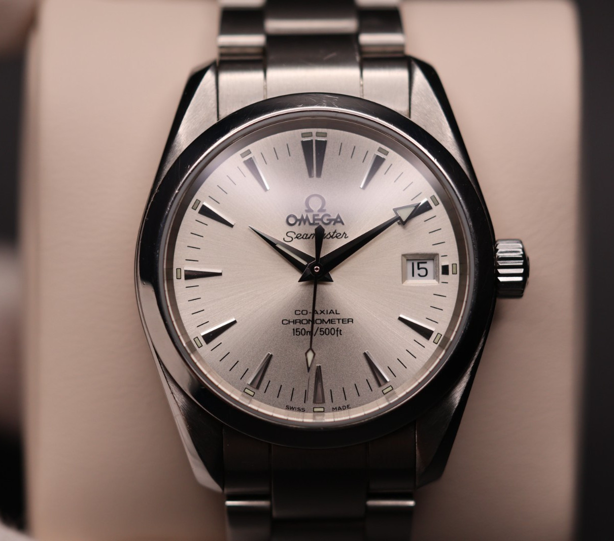 Omega Seamaster Aqua Terra 36mm Silver Dial 2504.30 | Under Omega Warranty 2027