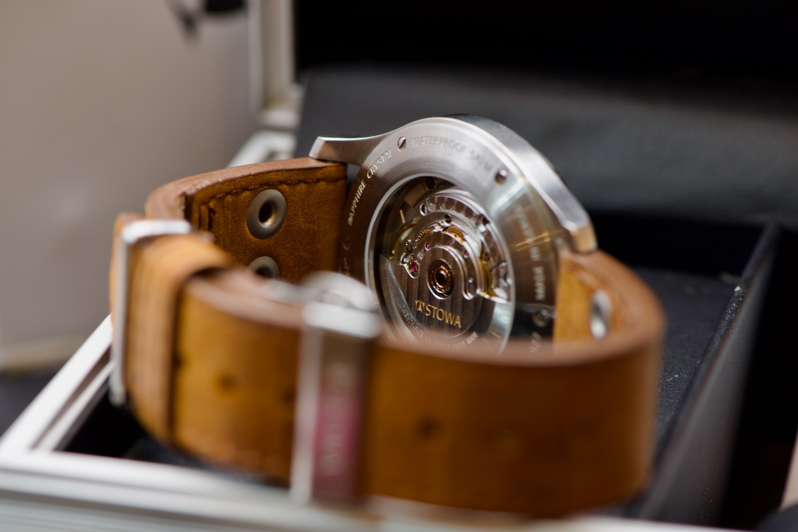 STOWA Flieger Classic 40 White Dial Automatic – Full Set – Excellent Condition