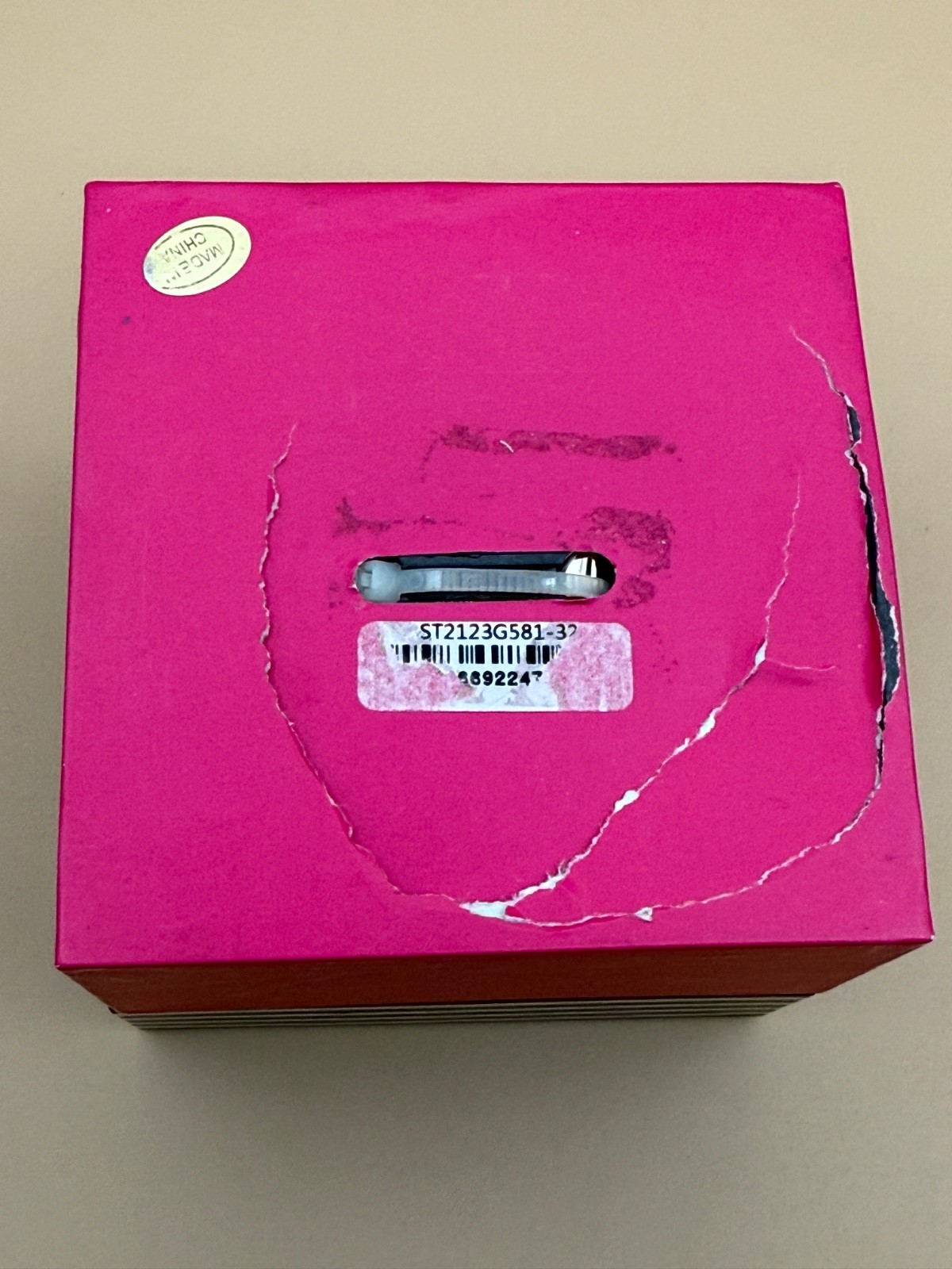 💖⌚ Jessica Carlyle Watch & Bracelet Set Pink Hearts Gift Box NEW