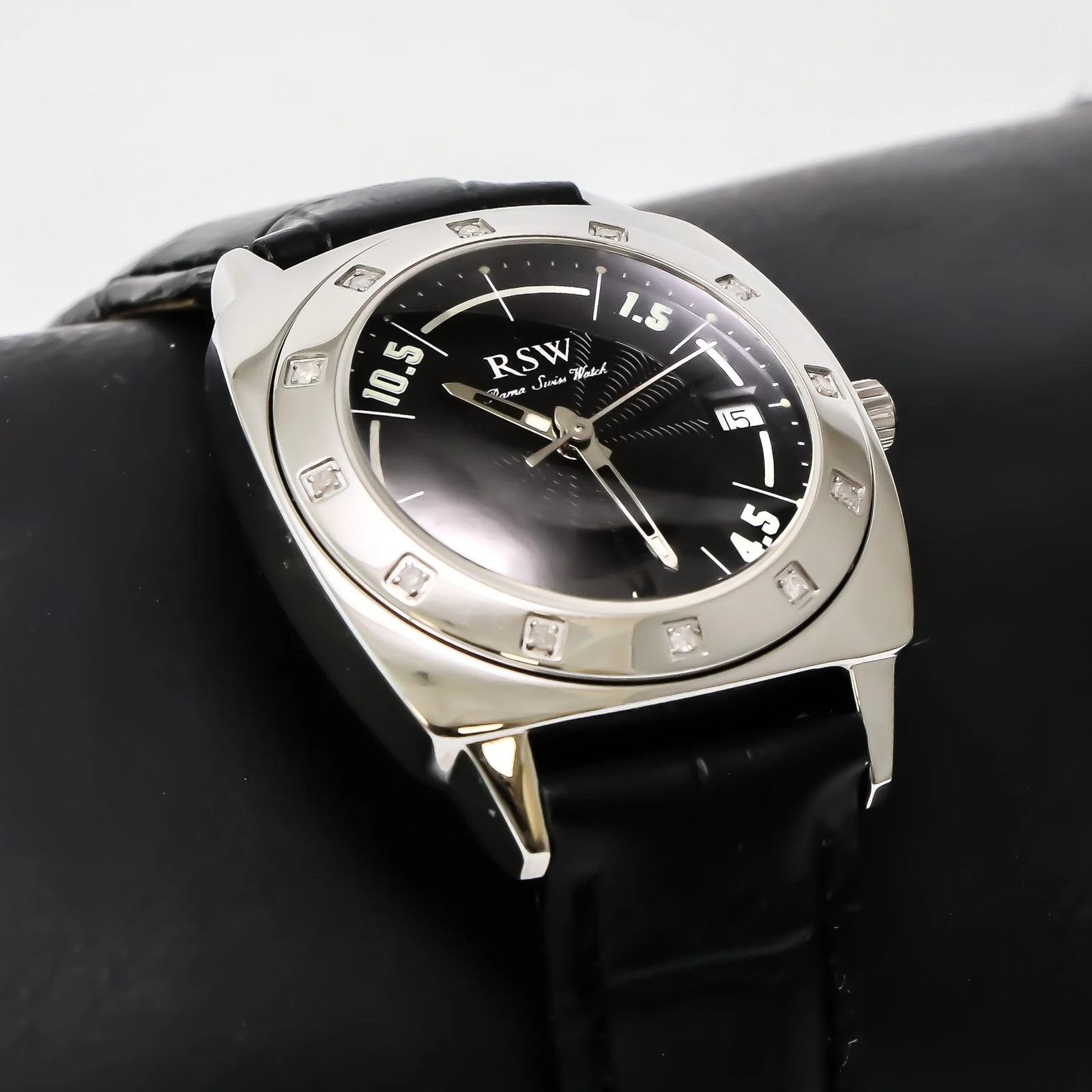 RSW – Swiss Diamond Watch – NO RESERVE PRICE – RSW6500-SL-D-3 Quartz 29.5 mm