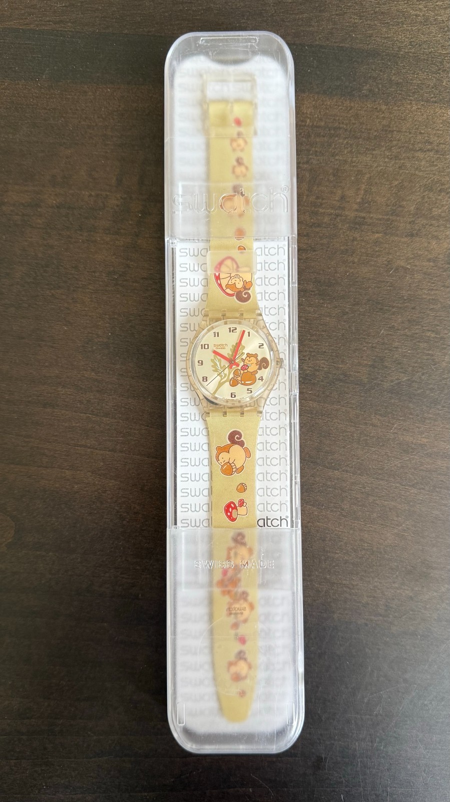 SWATCH «SQUIRREL TIME» (GF113), 34mm case diameter, Gents/Unisex, VINTAGE 2006