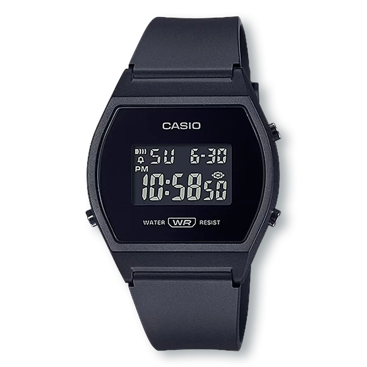CASIO LW204-1B Unisex Digital Sports Black Watch