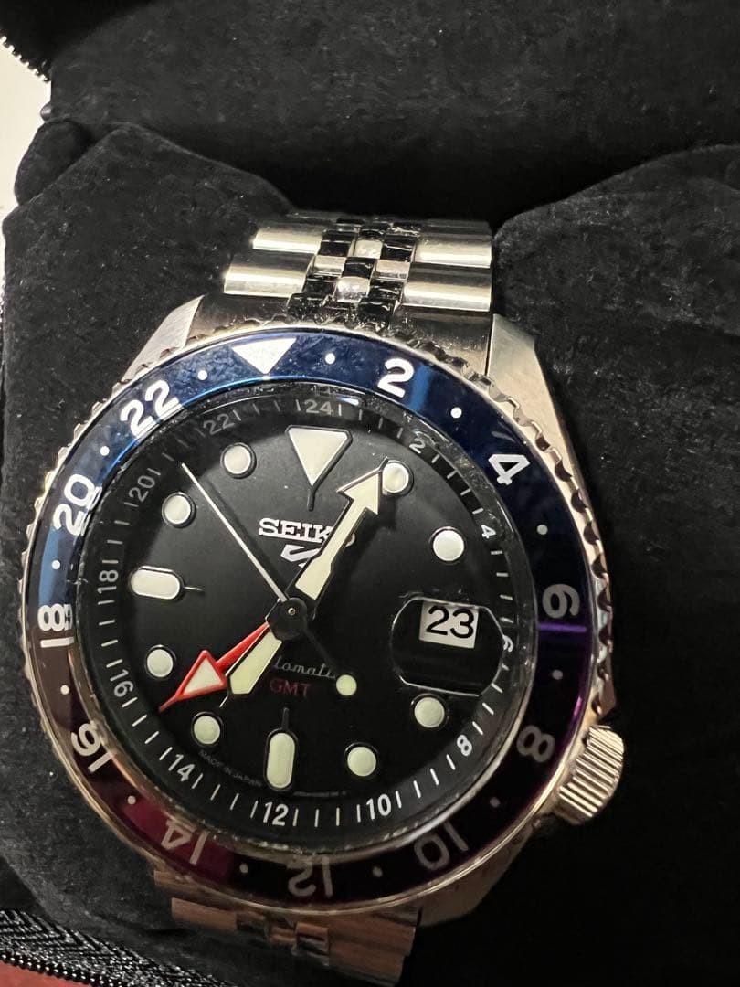 Seiko 5 Sports Automatic Mechanical Watch for Men Five Sports SKX GMT SBSC021